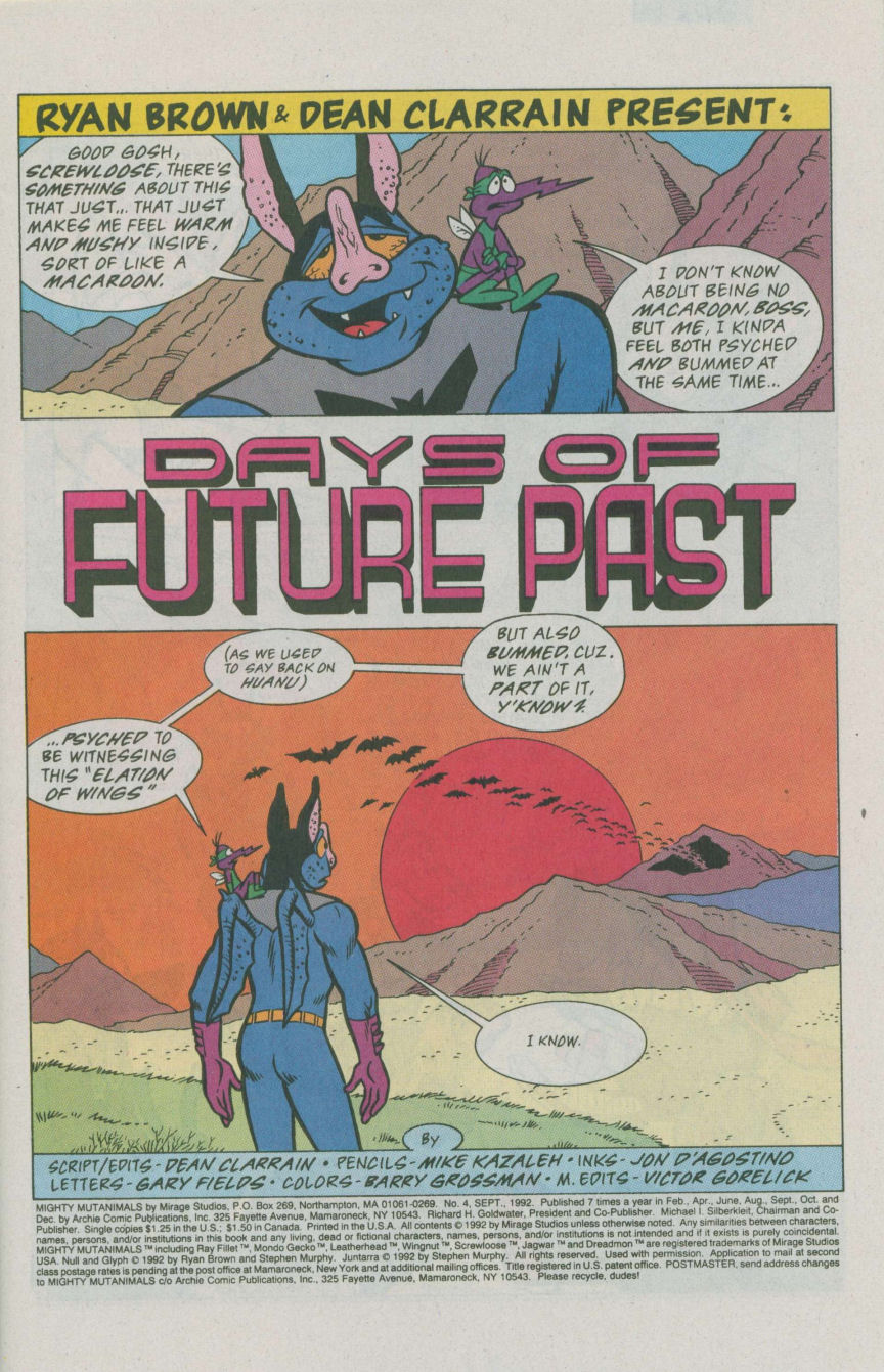 Read online Mighty Mutanimals (1992) comic -  Issue #4 - 3