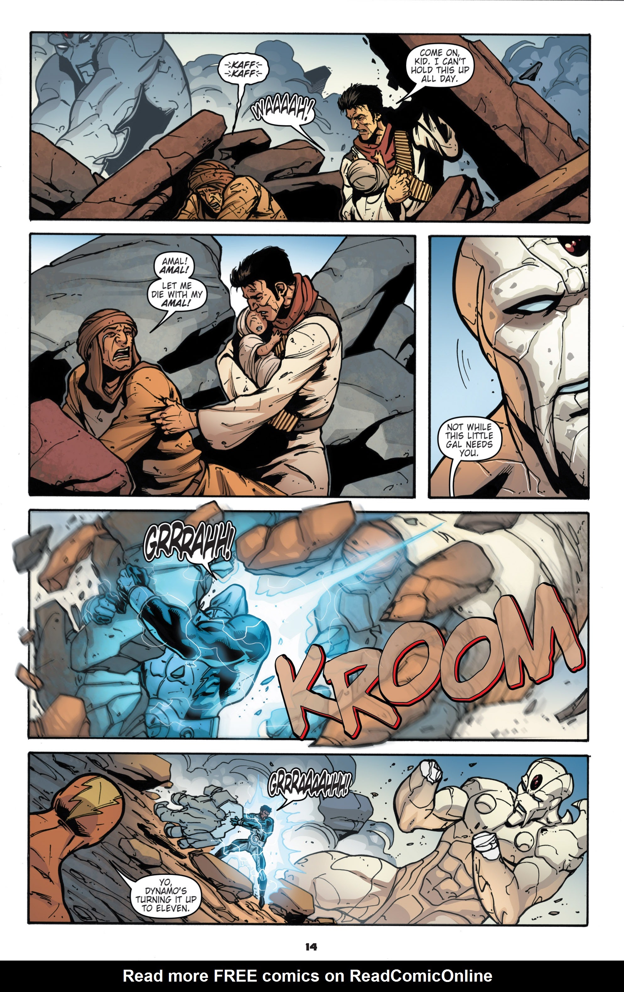 Read online T.H.U.N.D.E.R. Agents (2013) comic -  Issue #4 - 16