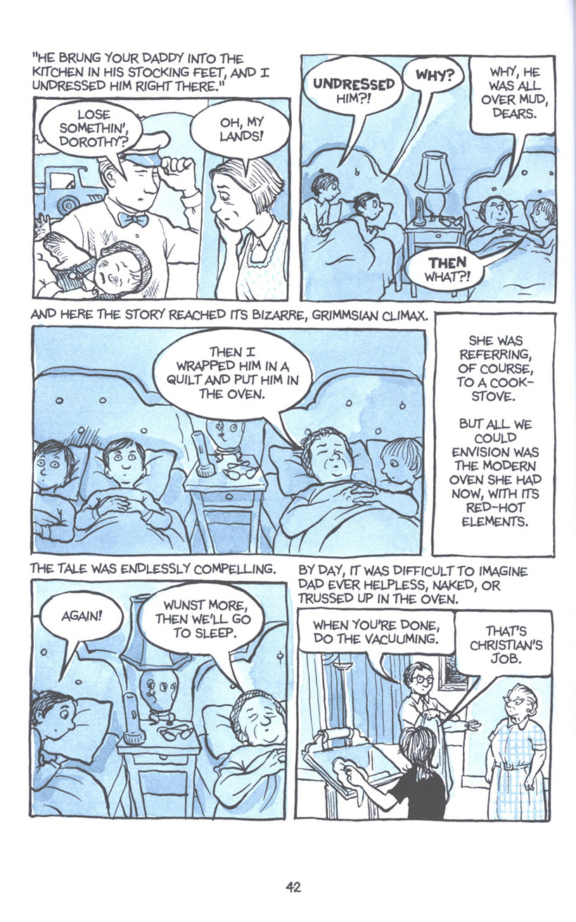 Read online Fun Home: A Family Tragicomic comic -  Issue # TPB - 49