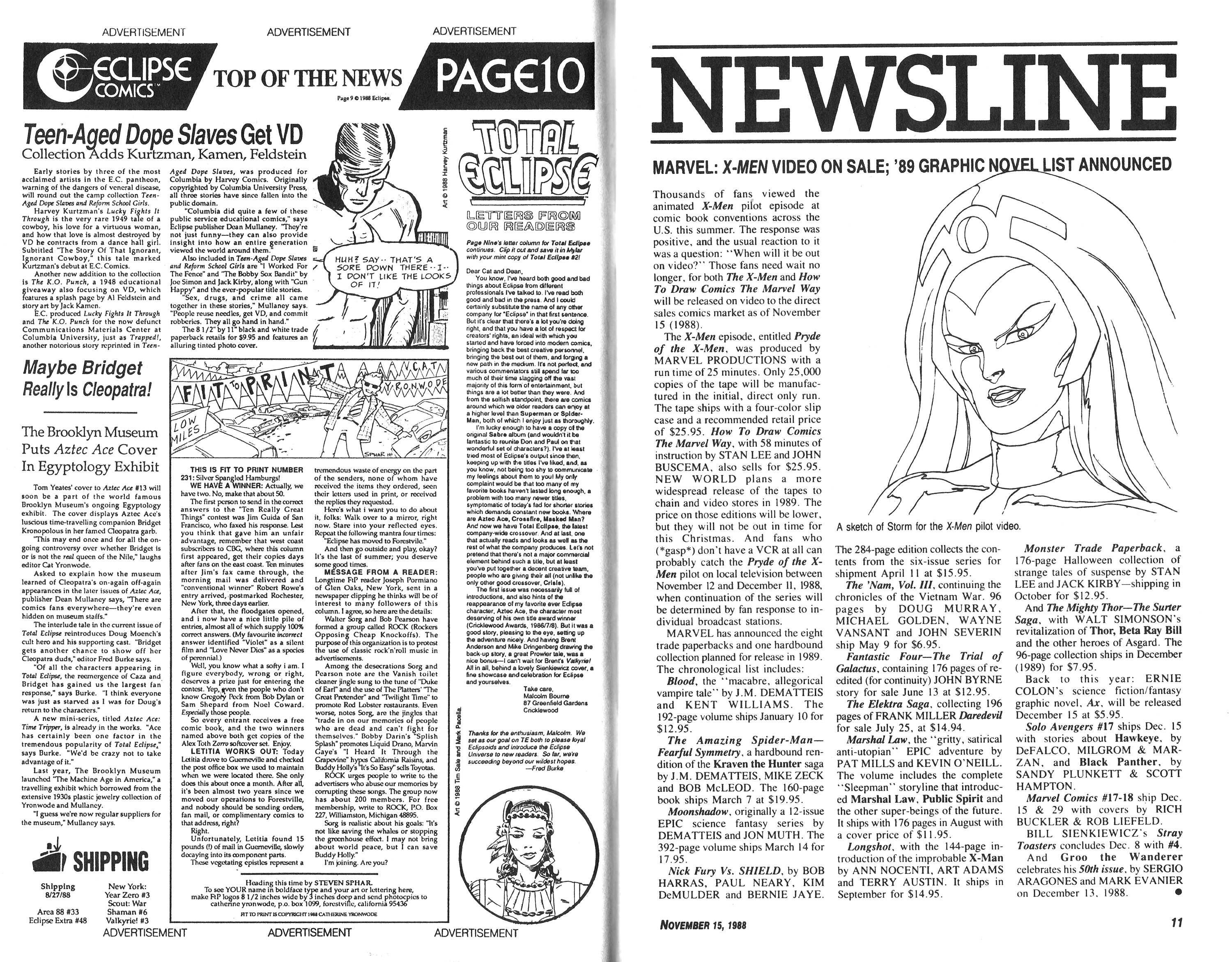 Read online Amazing Heroes comic -  Issue #153 - 6