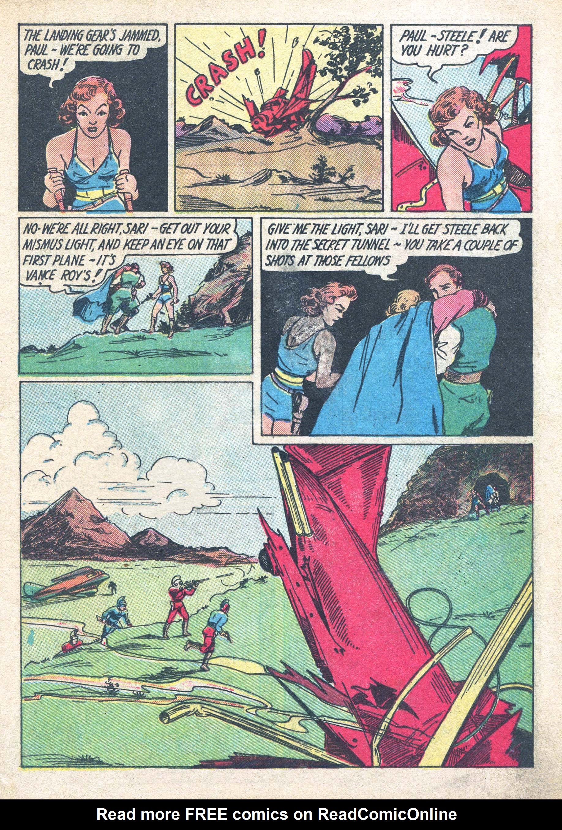 Read online Amazing Mystery Funnies comic -  Issue #9 - 5