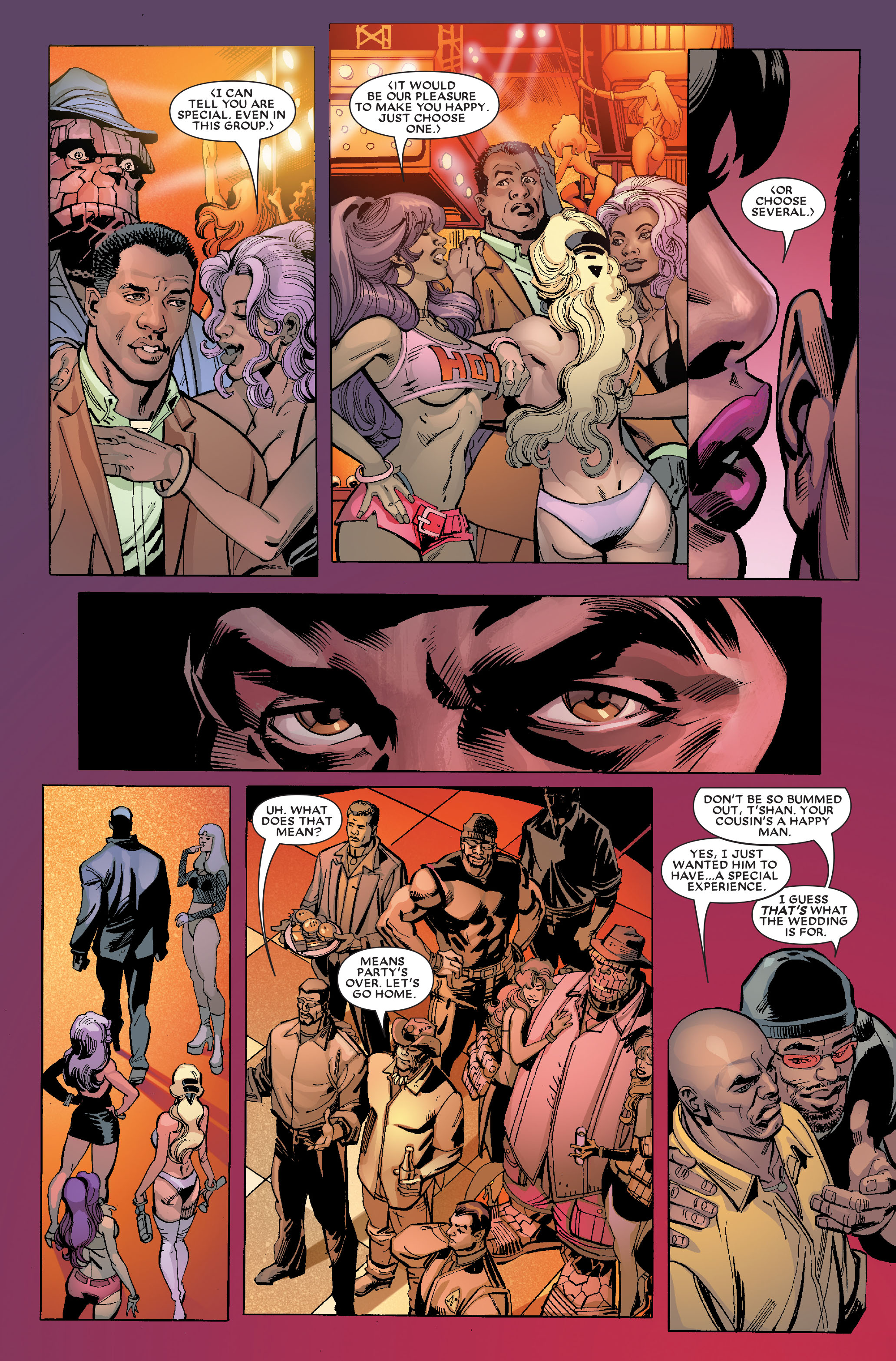 Read online Black Panther: The Bride comic -  Issue # TPB - 97