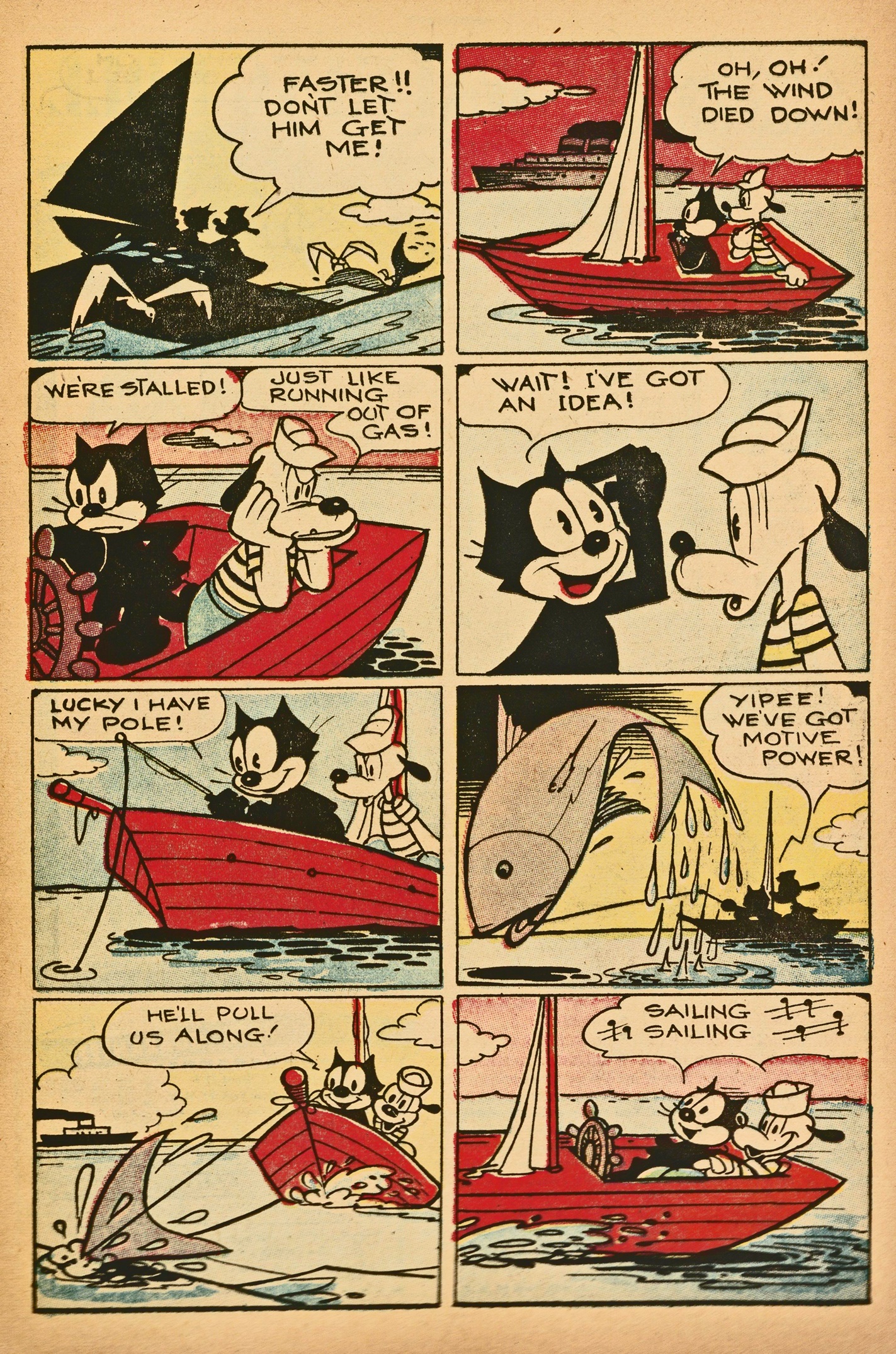 Read online Felix the Cat (1951) comic -  Issue #56 - 17
