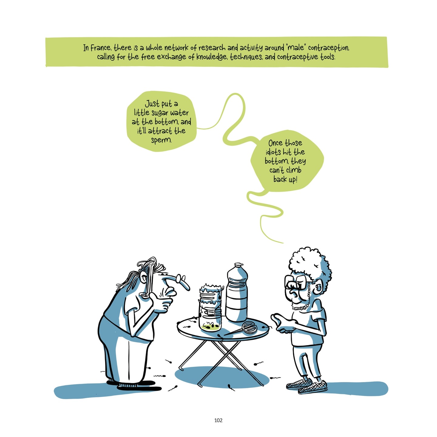 Read online Balls Up A Contraceptive Journey comic -  Issue # TPB - 99