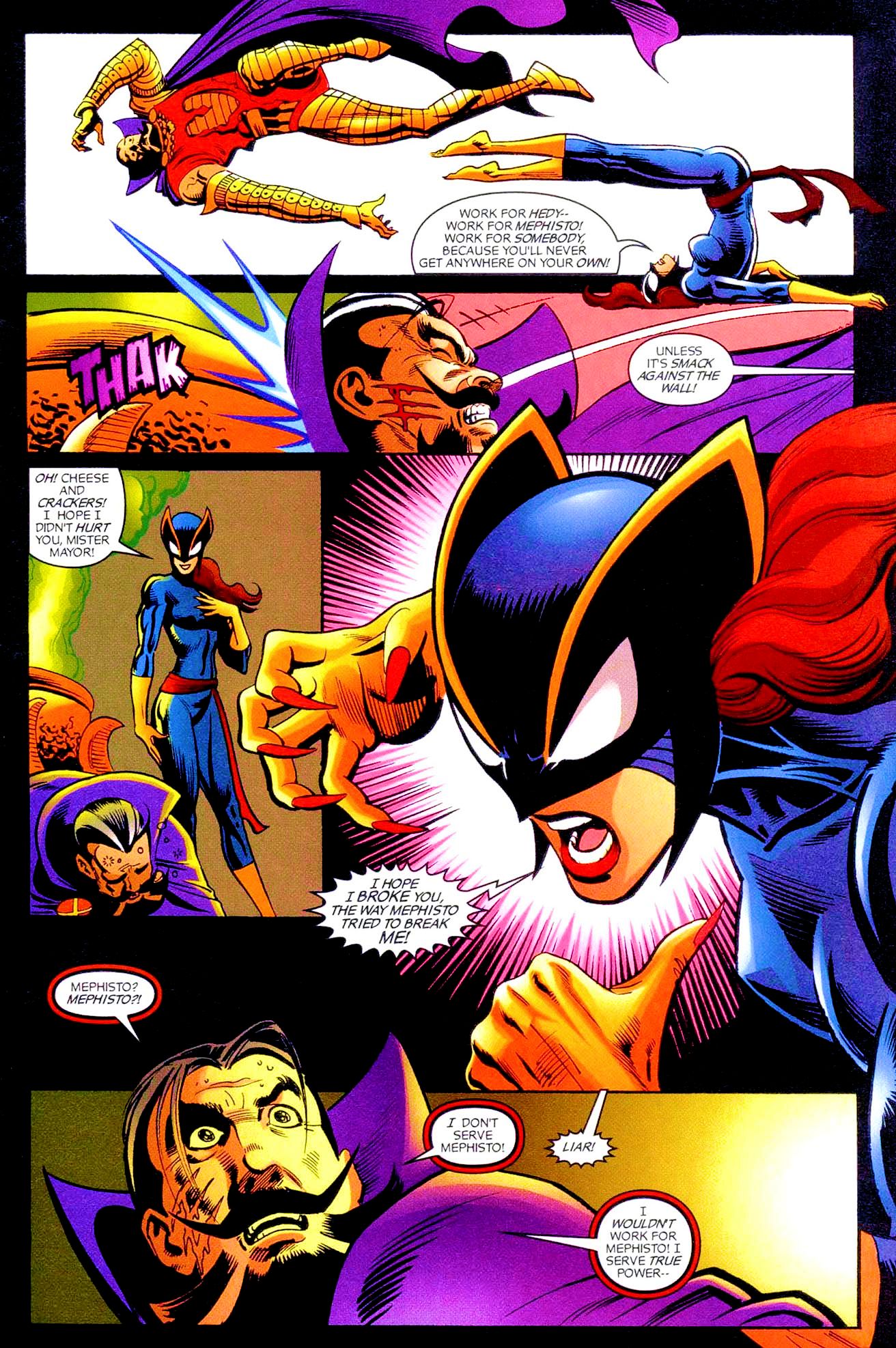 Read online Hellcat comic -  Issue #1 - 21