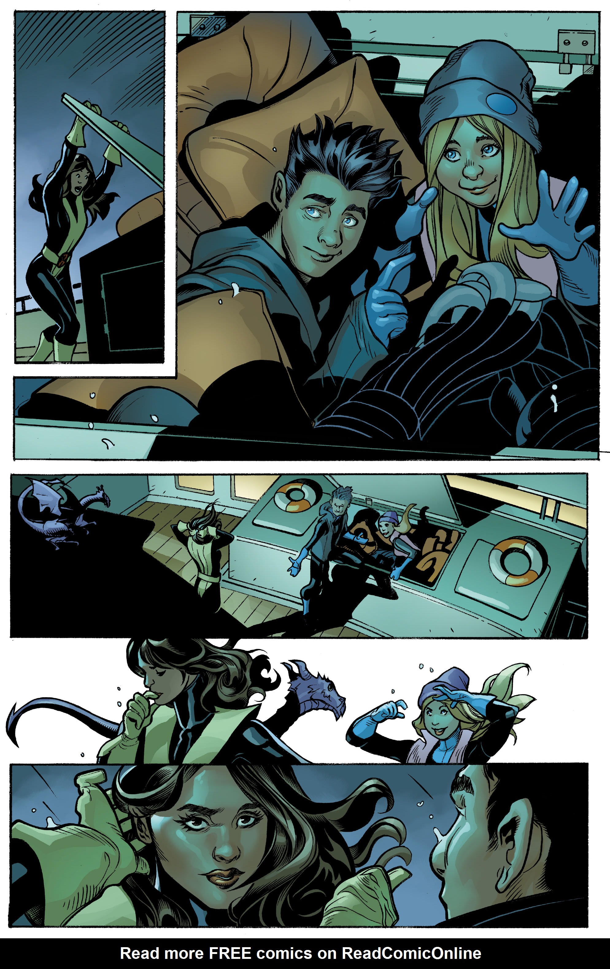 Read online X-Men/Fantastic Four (2020) comic -  Issue # _Director's Cut - 158