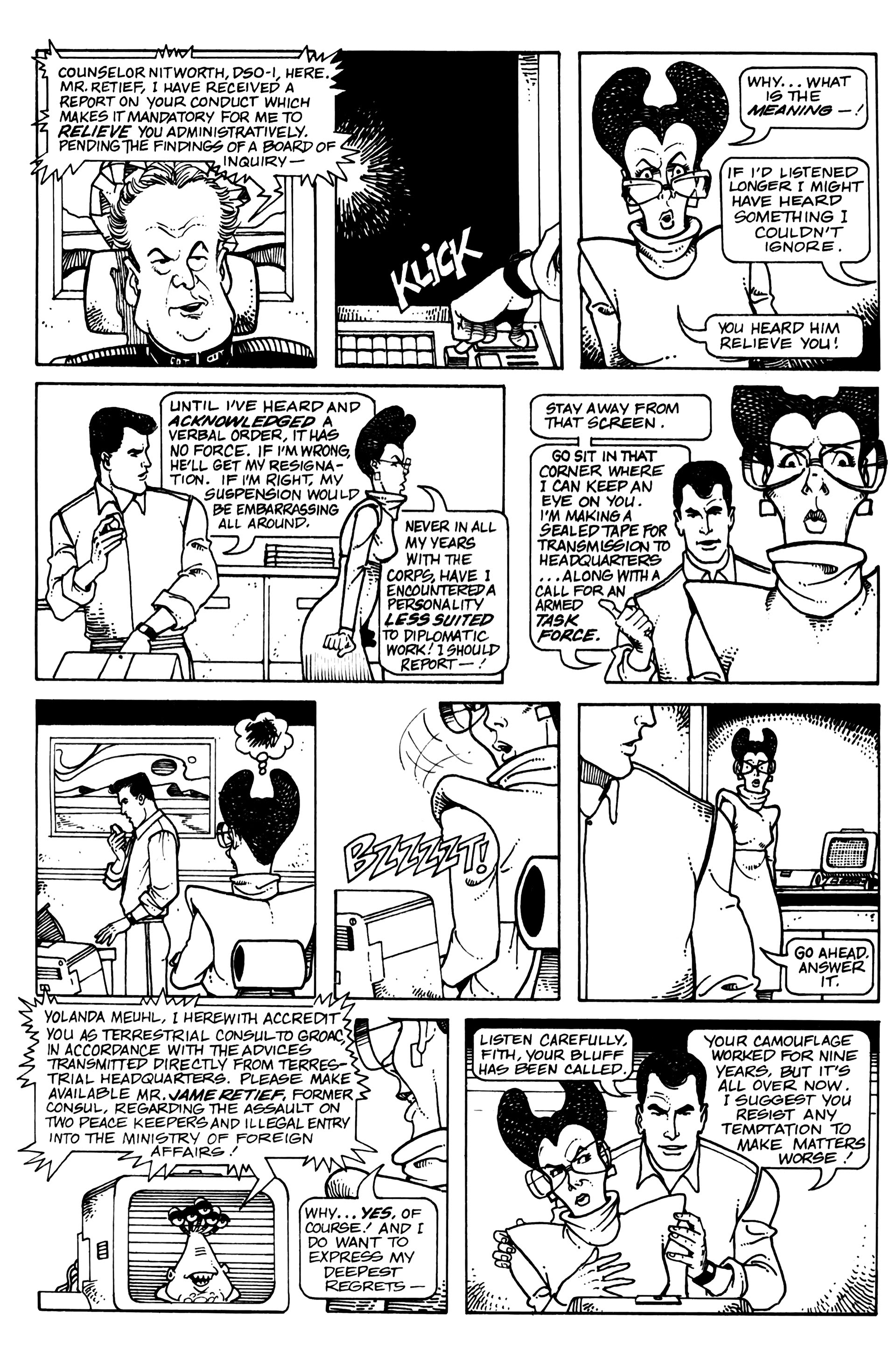 Read online Retief (1987) comic -  Issue #1 - 14