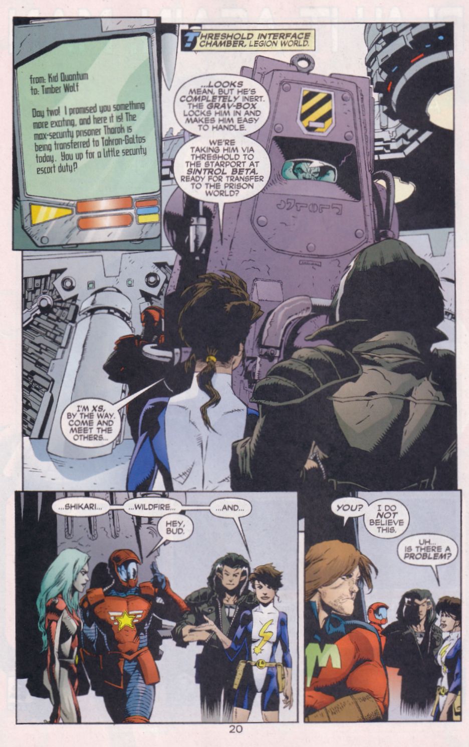 Read online The Legion comic -  Issue #15 - 20