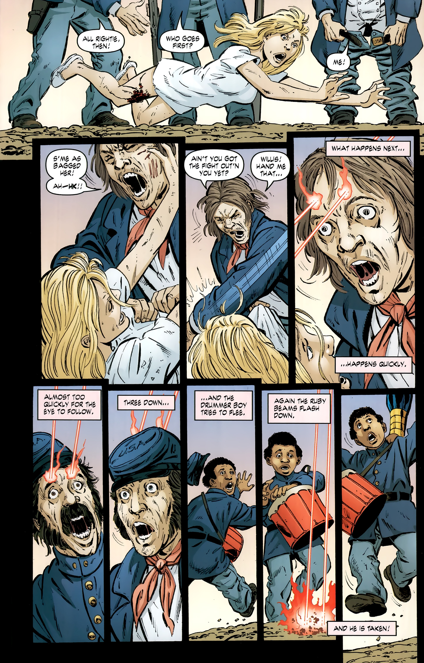 Read online Next Men: Aftermath comic -  Issue #41 - 22