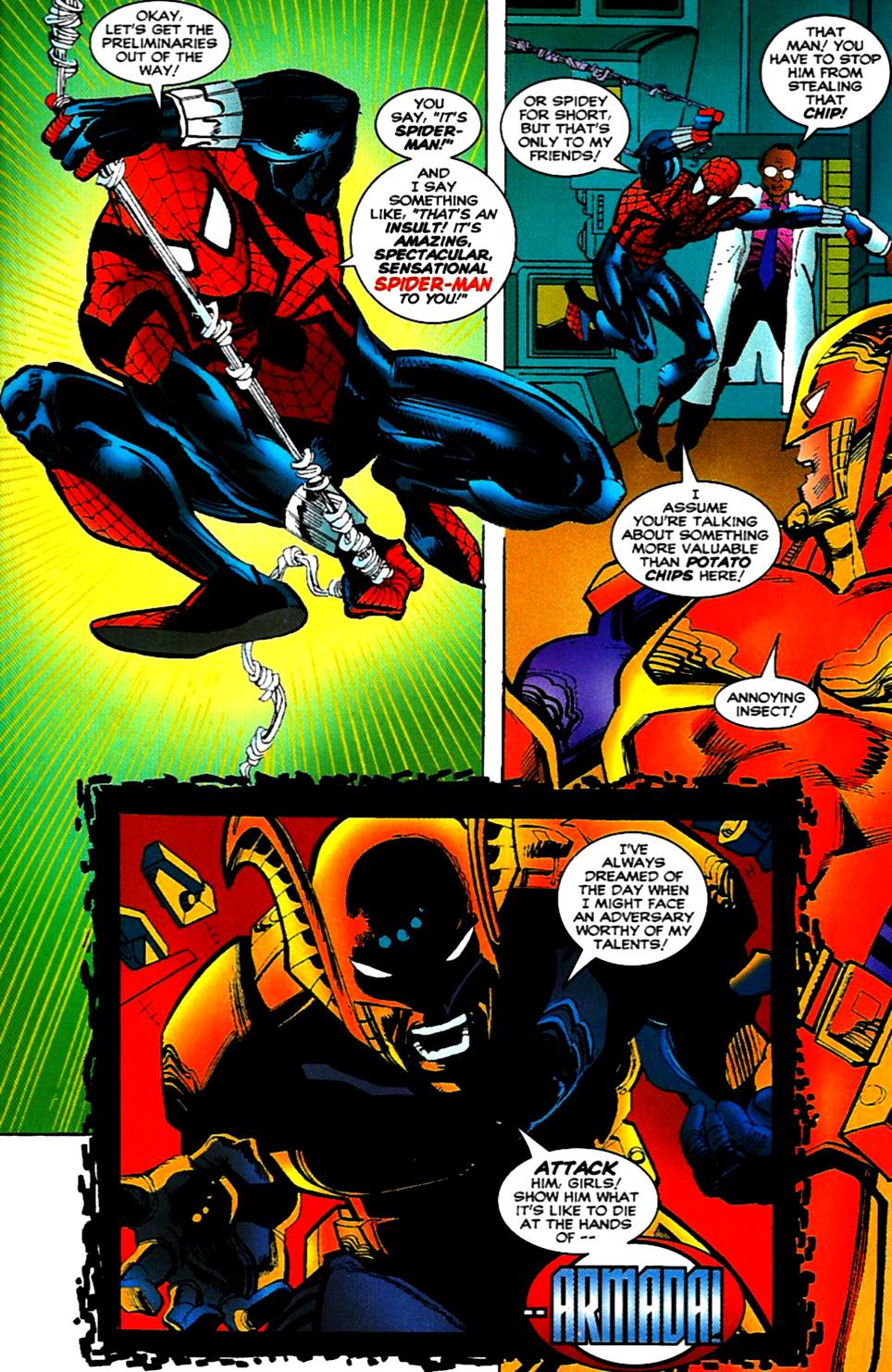 Read online The Sensational Spider-Man (1996) comic -  Issue #0 - 34