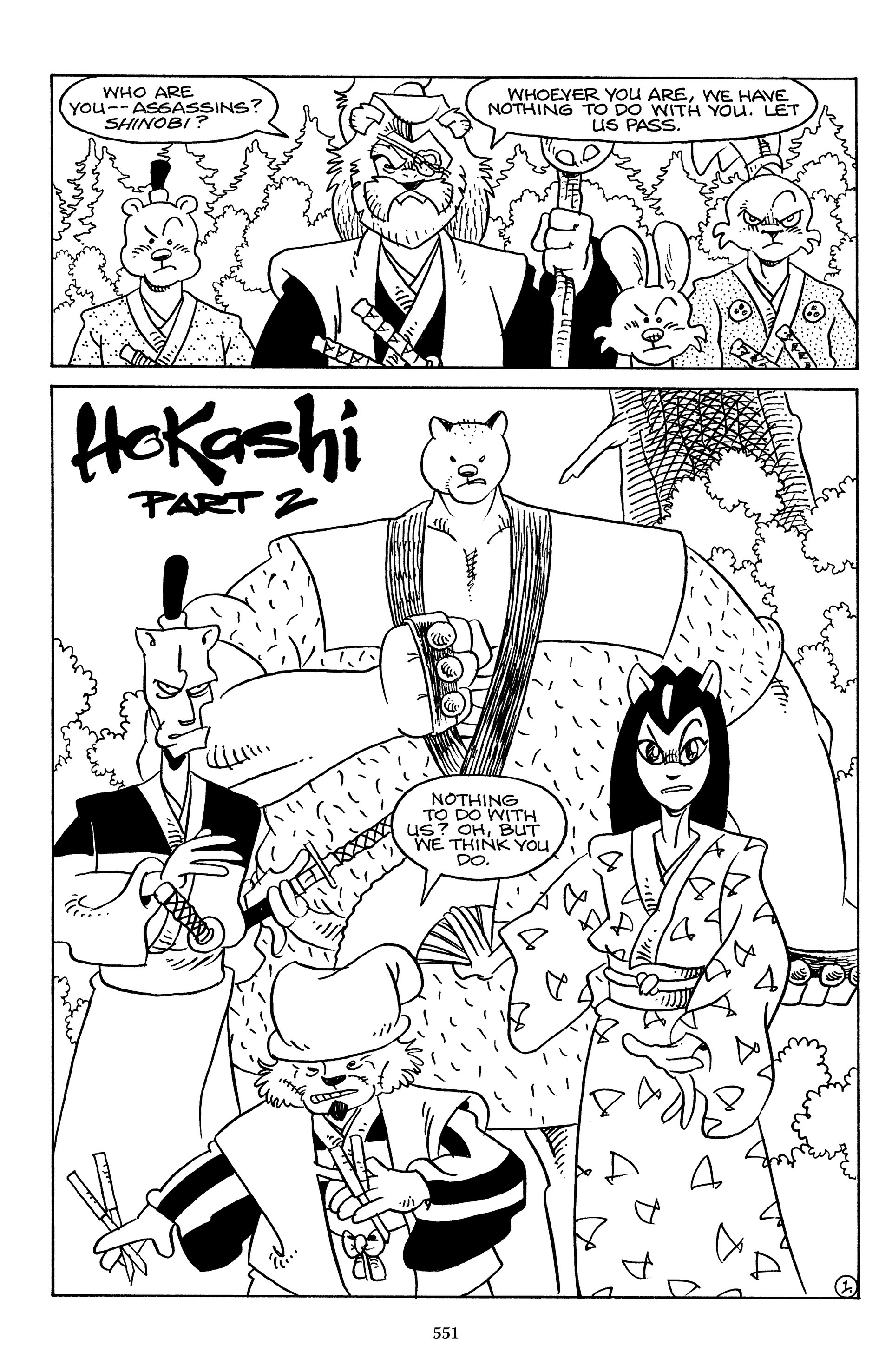 Read online The Usagi Yojimbo Saga (2021) comic -  Issue # TPB 4 (Part 6) - 47