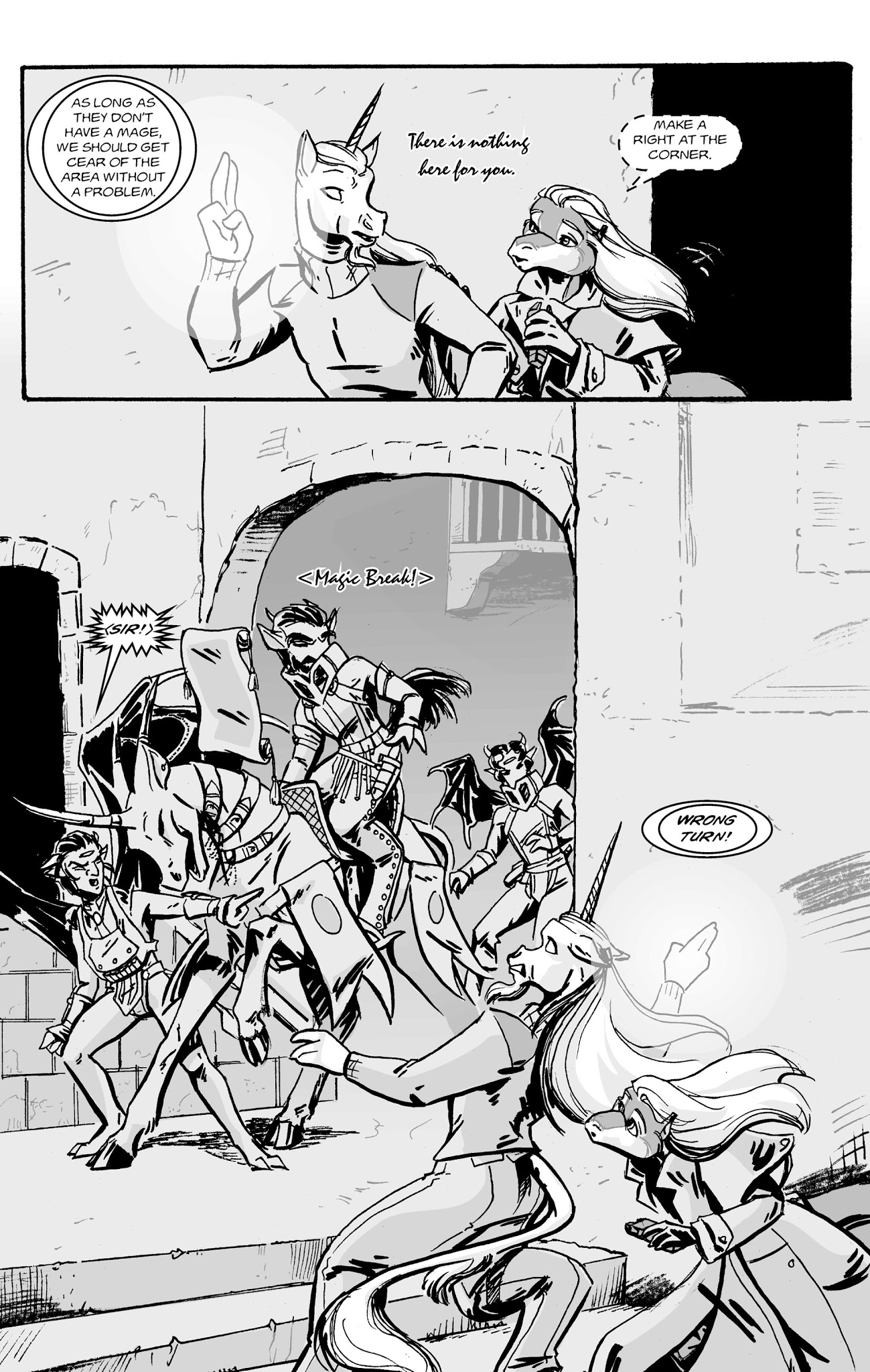 Read online Bureau of Mana Investigation comic -  Issue #3 - 27