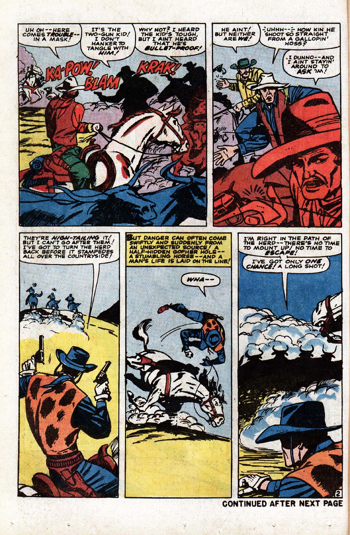 Read online The Mighty Marvel Western comic -  Issue #12 - 37