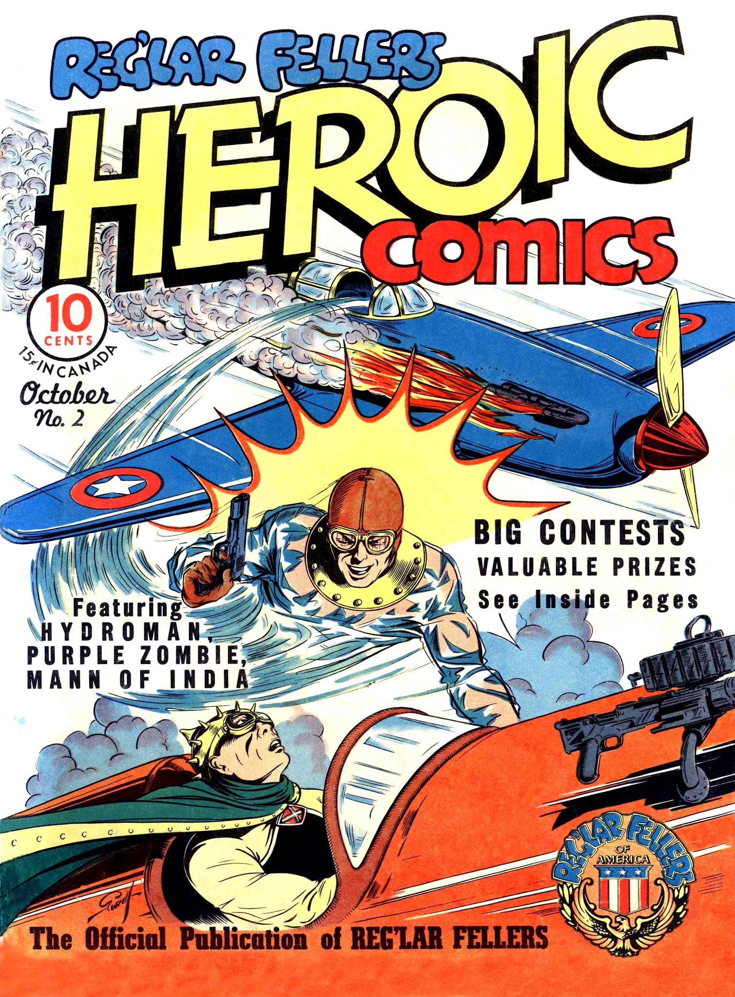 Read online Reg'lar Fellers Heroic Comics comic -  Issue #2 - 2