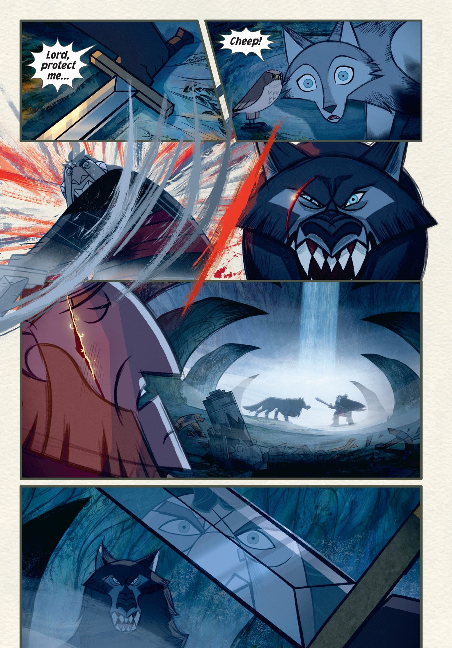 Read online Wolfwalkers: The Graphic Novel comic -  Issue # TPB (Part 3) - 53