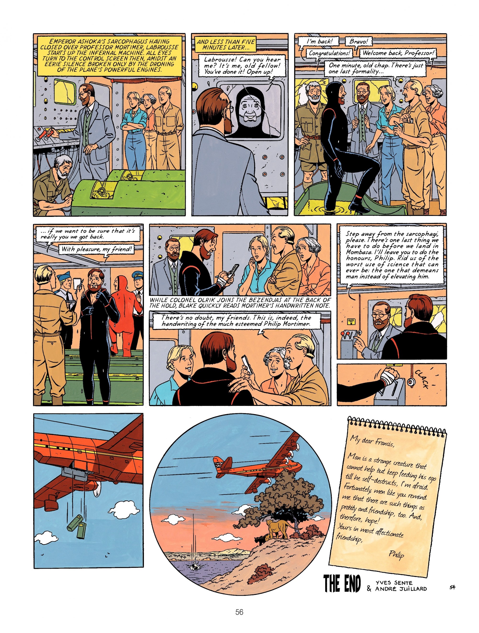 Read online Blake & Mortimer comic -  Issue #11 - 56