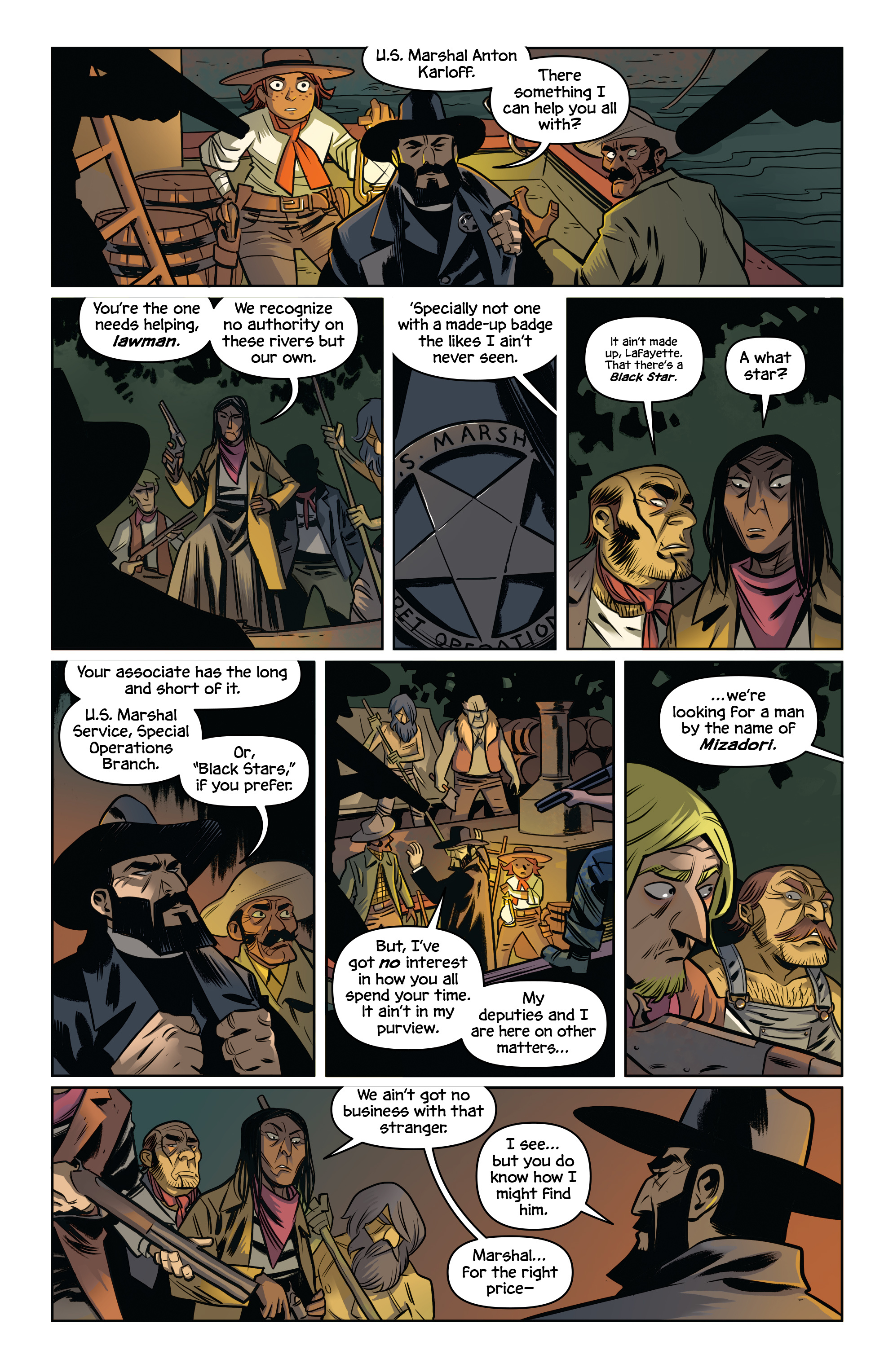 Read online Shadow Roads comic -  Issue #7 - 3