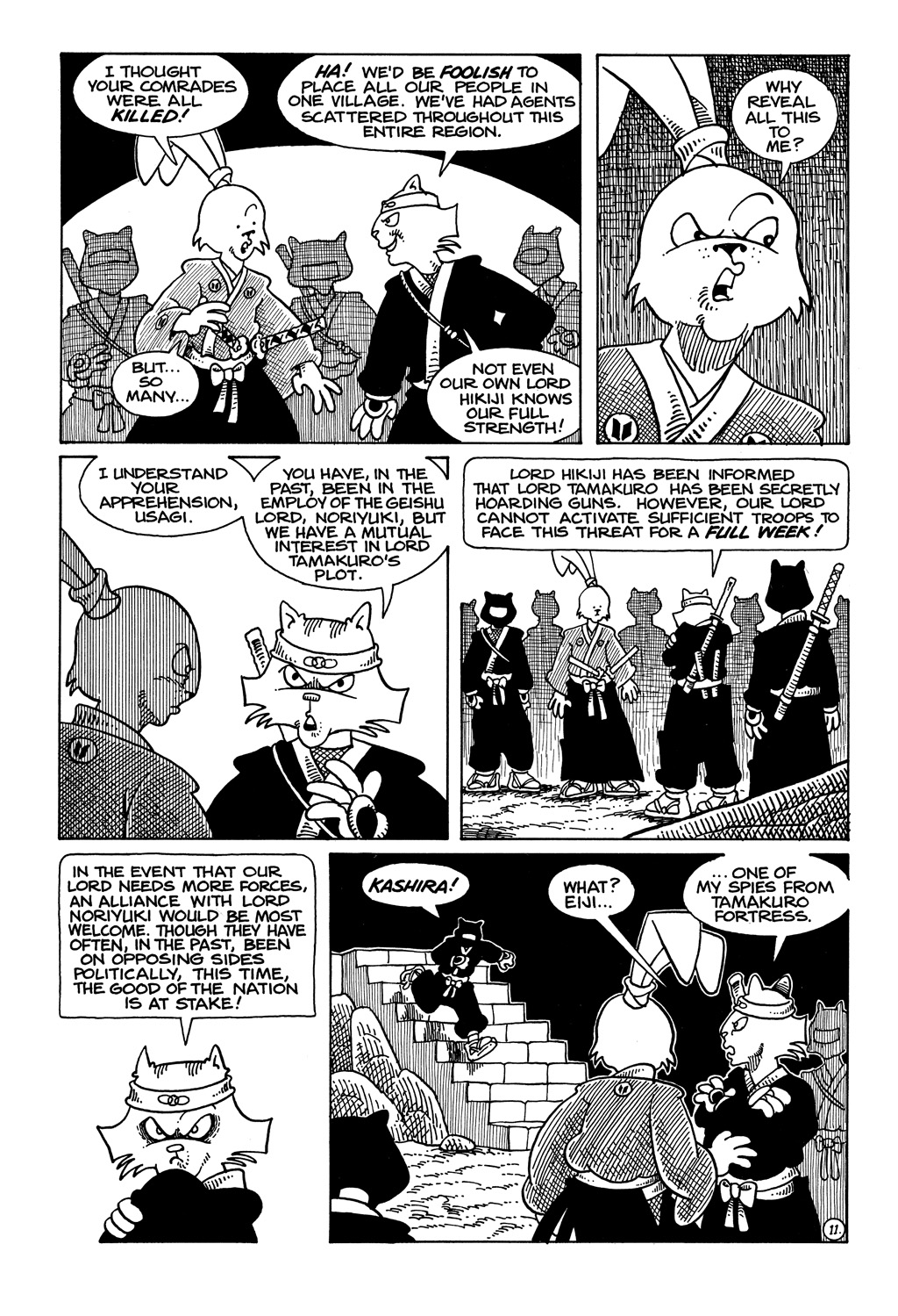 Read online Usagi Yojimbo (1987) comic -  Issue #16 - 13