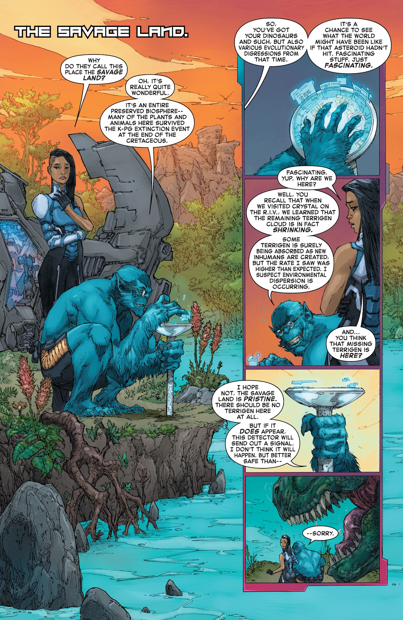 Read online Inhumans Vs. X-Men comic -  Issue # _TPB - 25