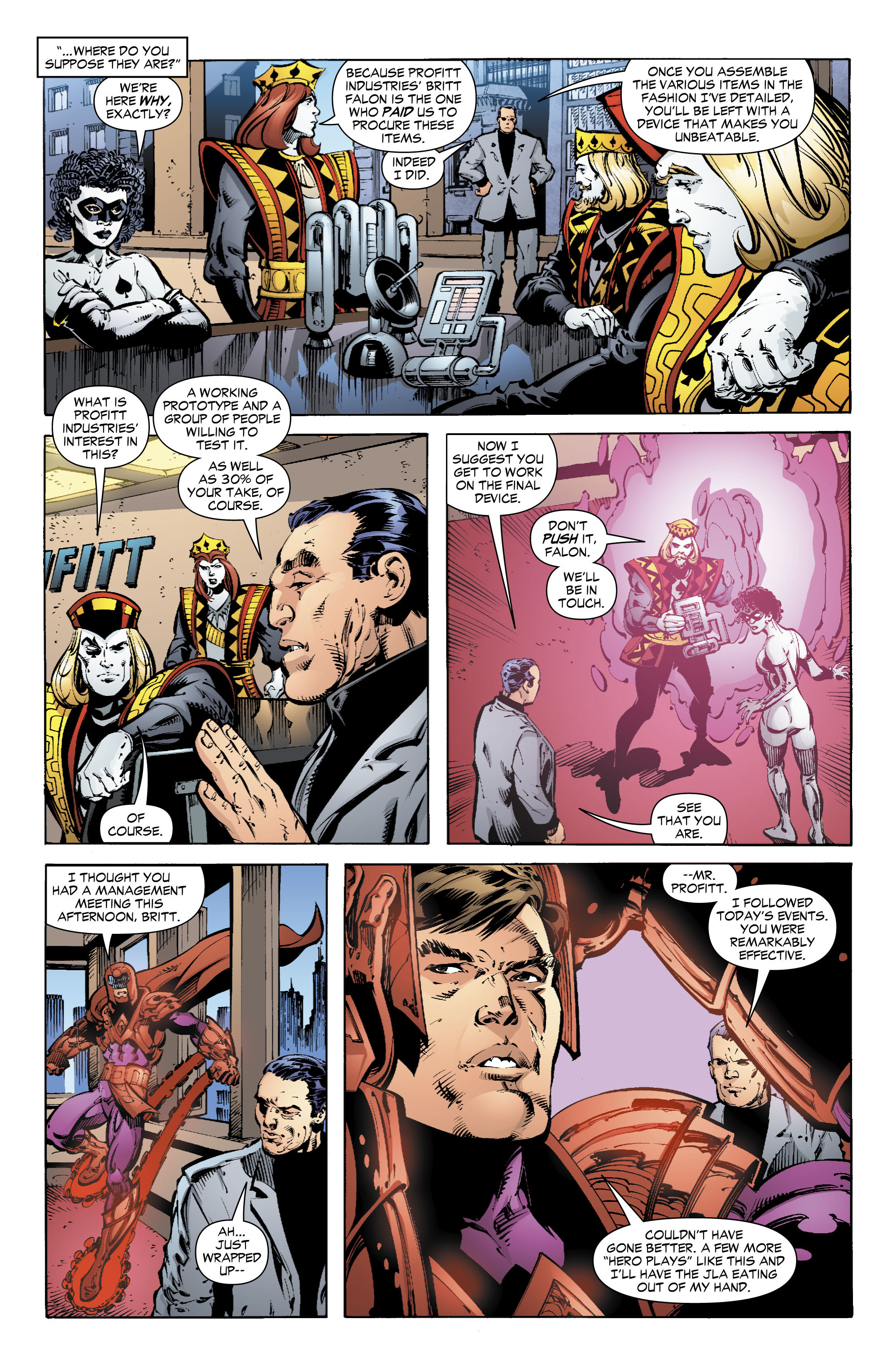 Read online JLA: Classified comic -  Issue #33 - 12