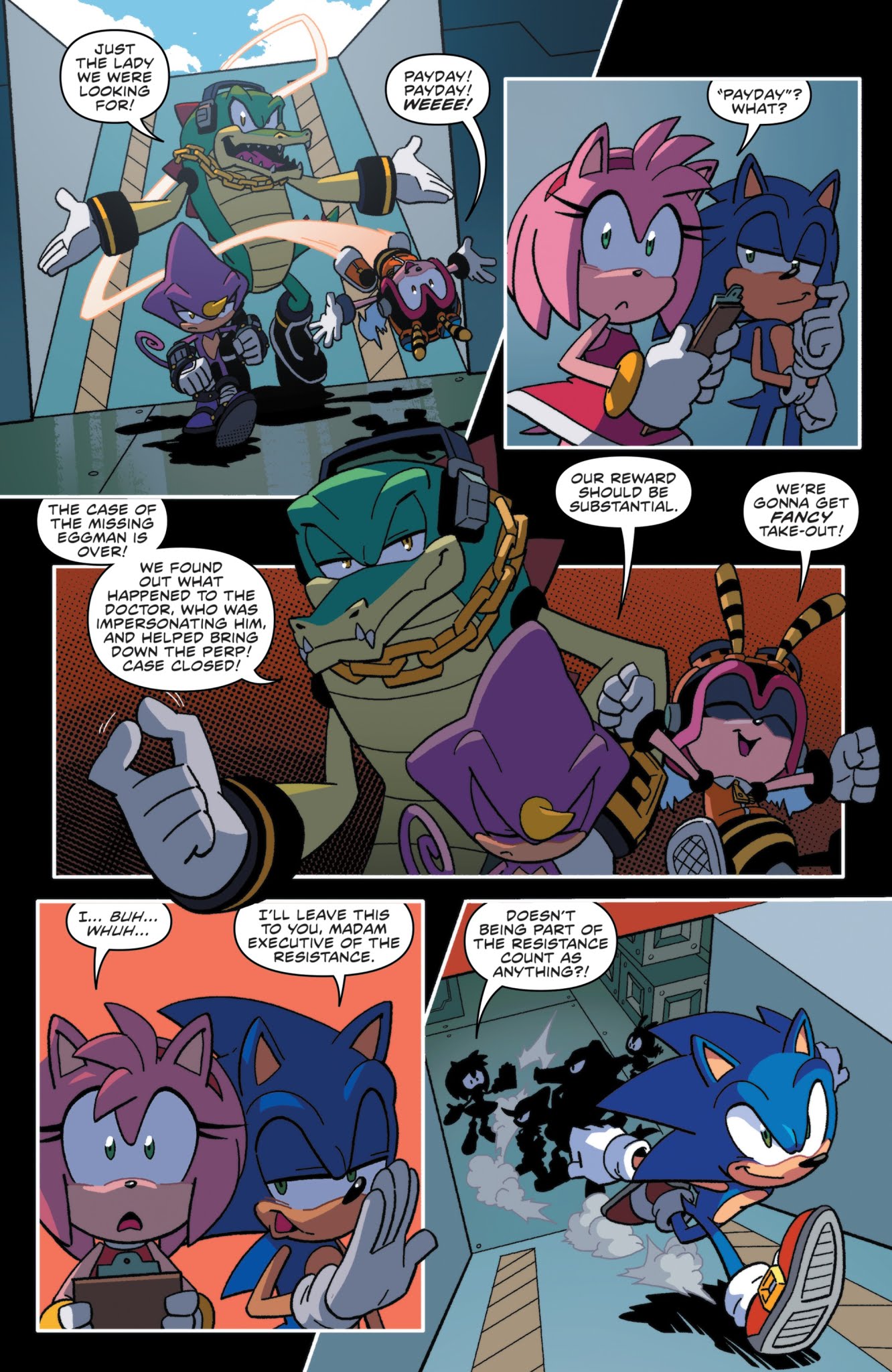 Read online Sonic the Hedgehog (2018) comic -  Issue #12 - 17