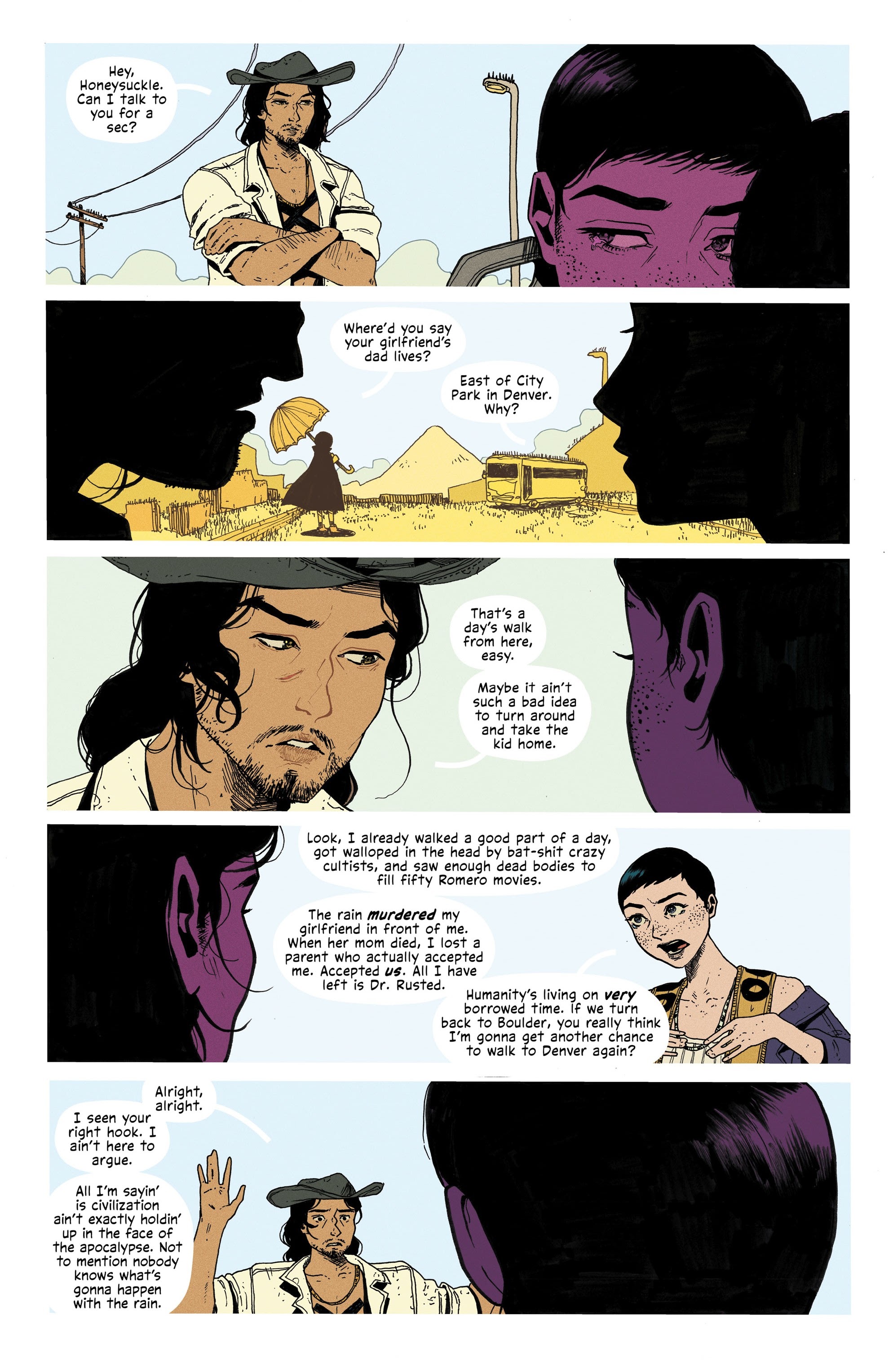 Read online Joe Hill's Rain comic -  Issue #3 - 5