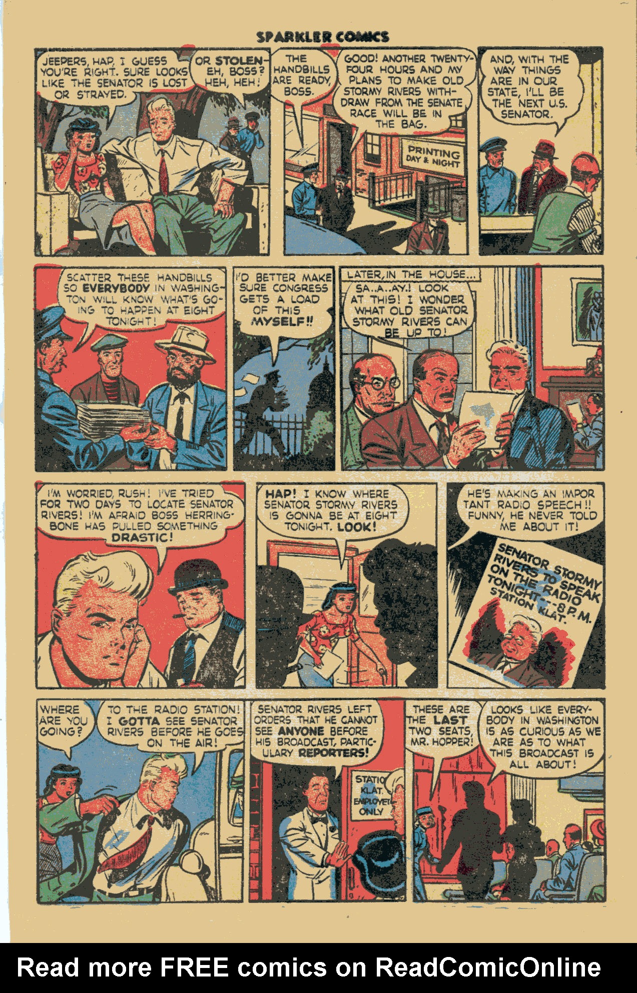 Read online Sparkler Comics comic -  Issue #58 - 12