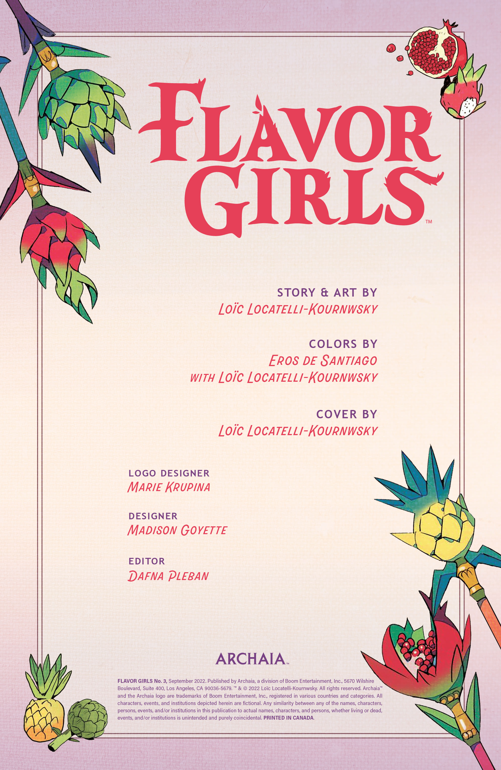 Read online Flavor Girls comic -  Issue #3 - 2