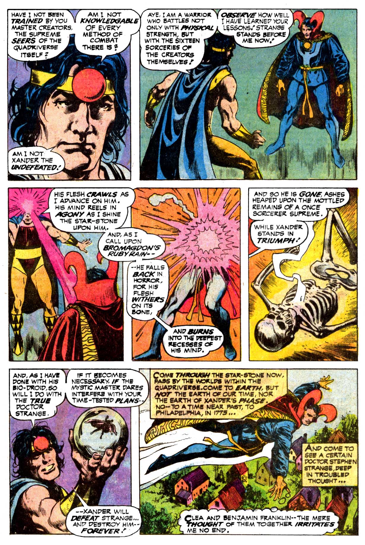 Read online Doctor Strange (1974) comic -  Issue #19 - 4