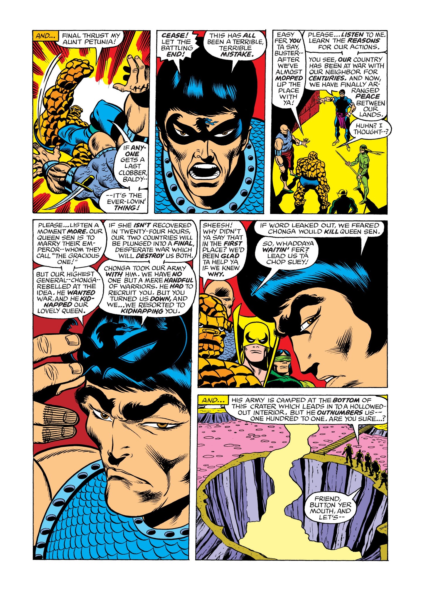 Read online Marvel Masterworks: Marvel Two-In-One comic -  Issue # TPB 3 - 95