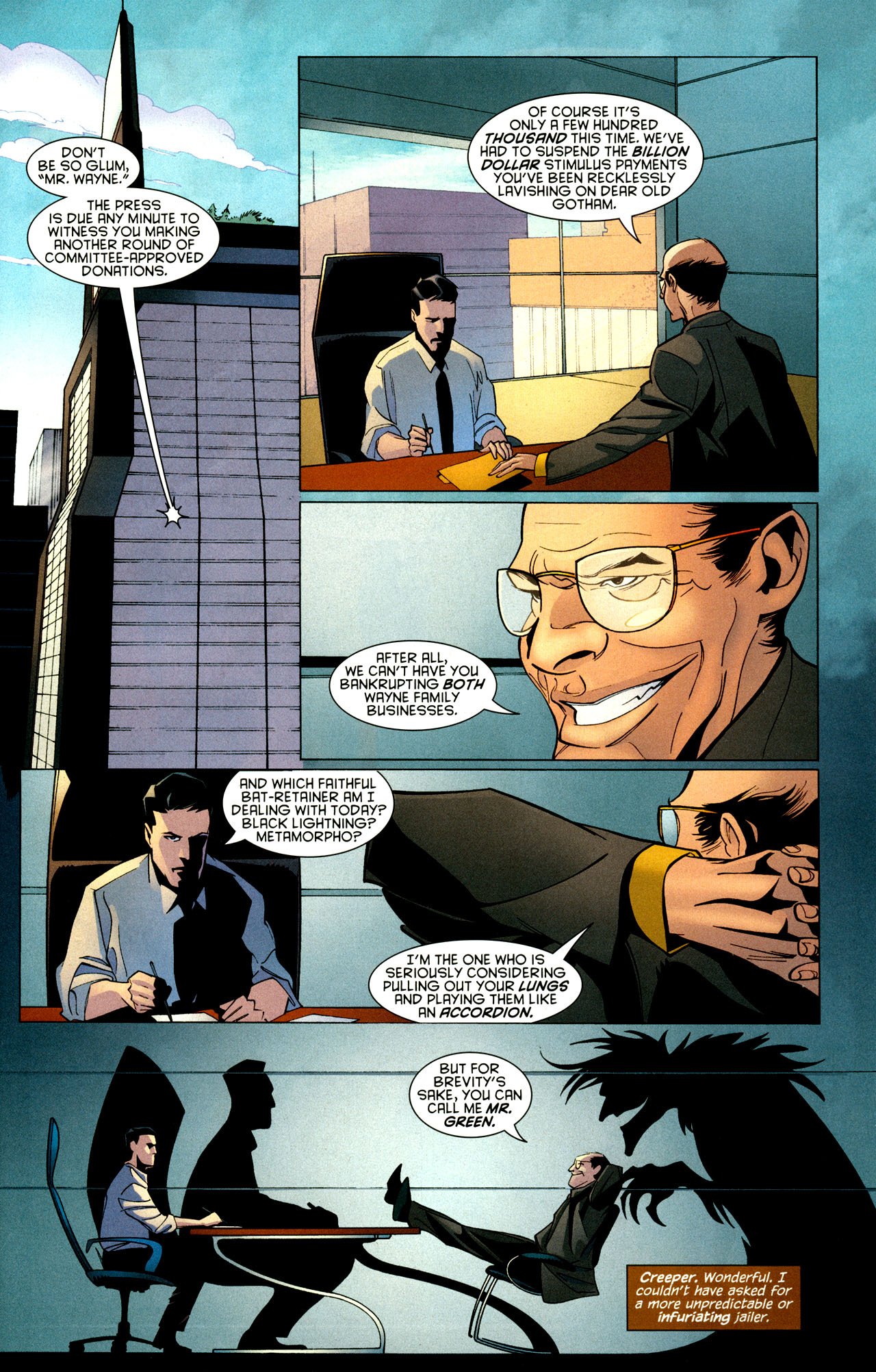 Read online Batman: Streets Of Gotham comic -  Issue #4 - 2