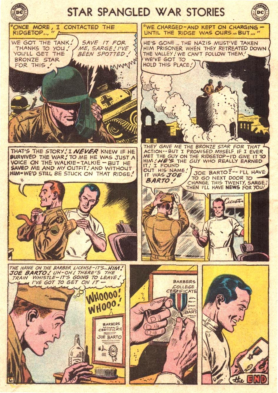 Read online Star Spangled War Stories (1952) comic -  Issue #43 - 32