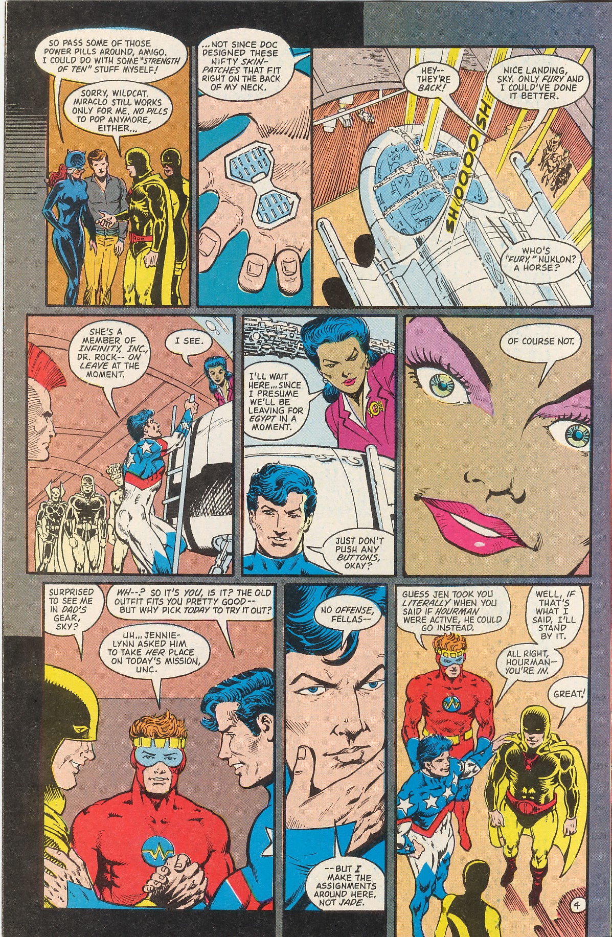 Read online Infinity Inc. (1984) comic -  Issue #43 - 6
