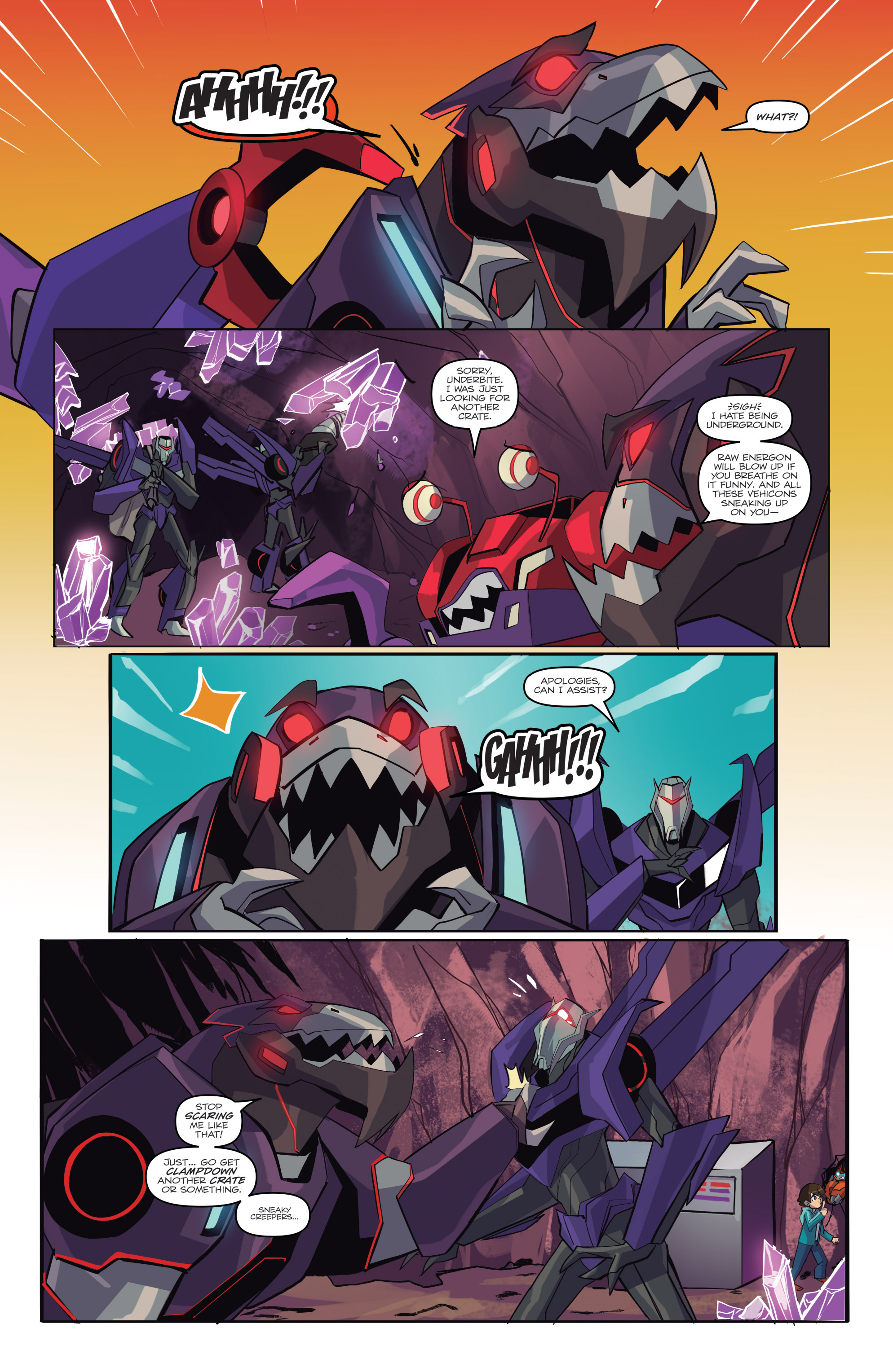 Read online Transformers: Robots In Disguise (2015) comic -  Issue #6 - 12