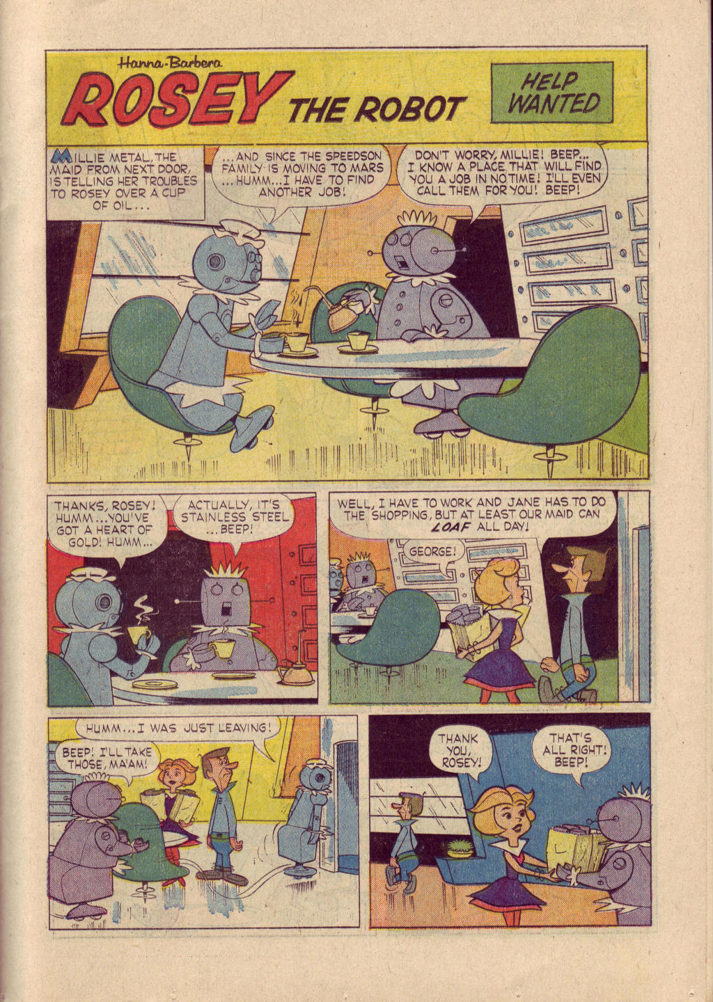 Read online The Jetsons (1963) comic -  Issue #11 - 11