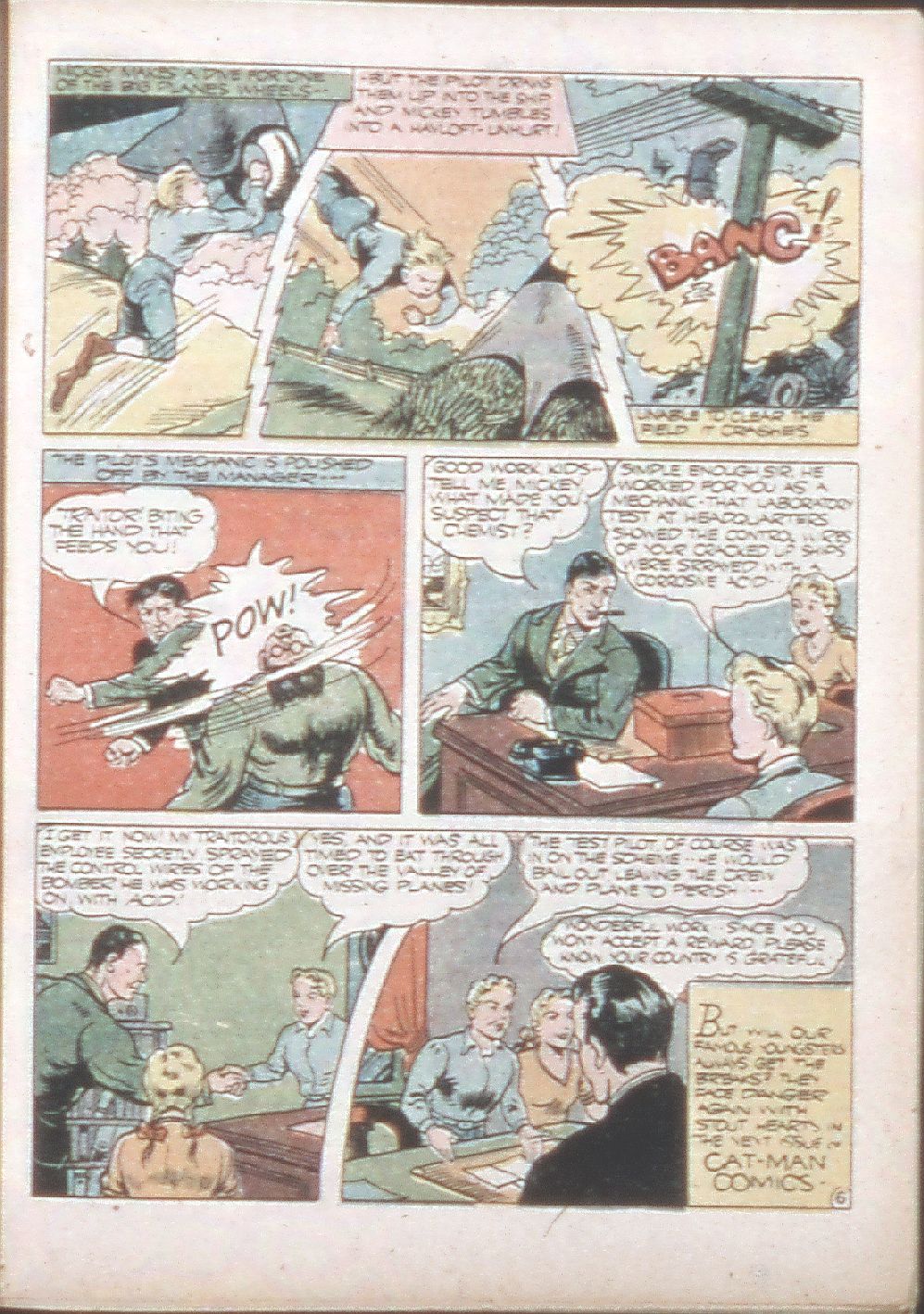 Read online Cat-Man Comics comic -  Issue #21 - 39