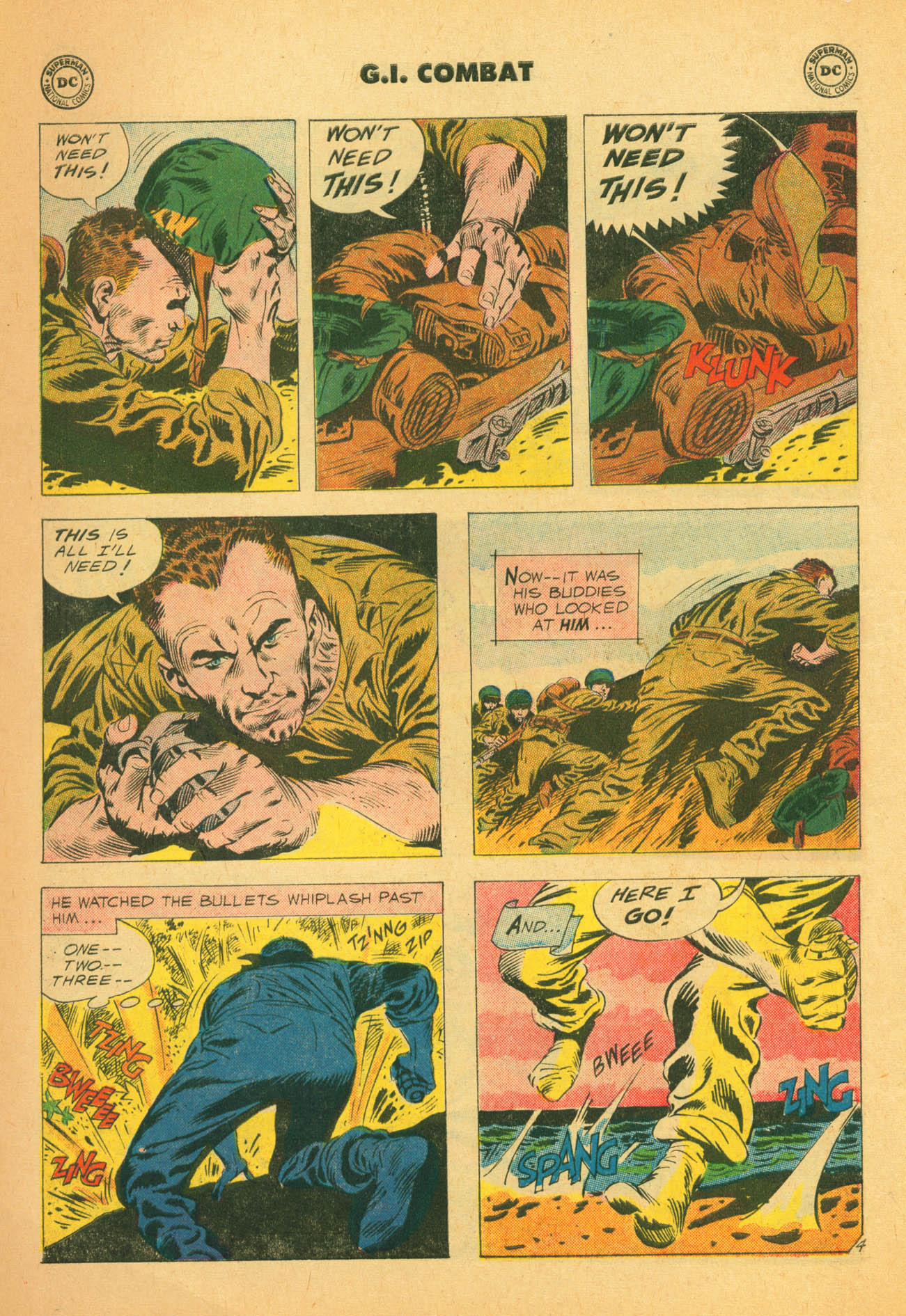 Read online G.I. Combat (1952) comic -  Issue #69 - 6