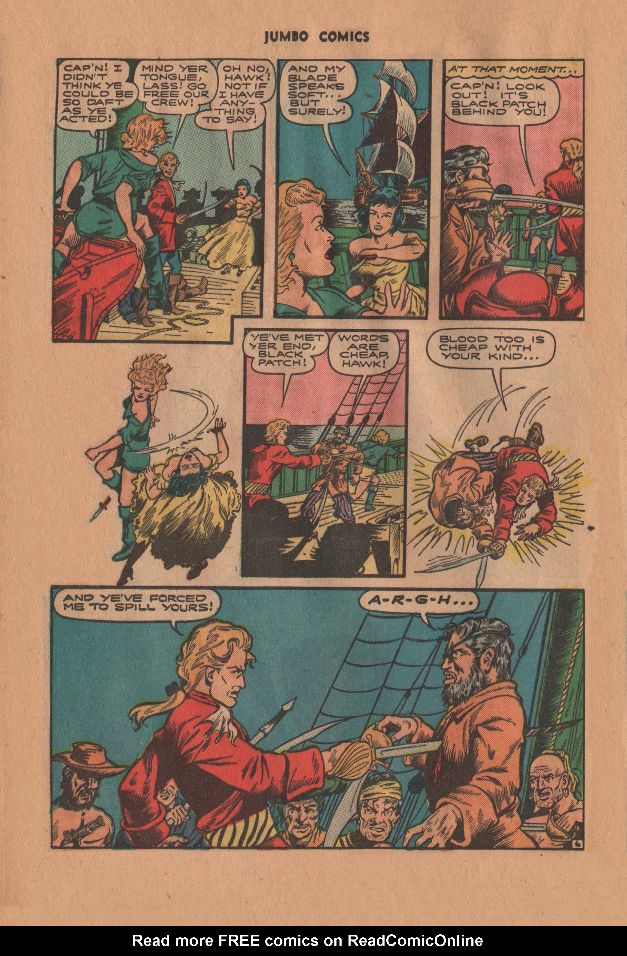Read online Jumbo Comics comic -  Issue #90 - 18