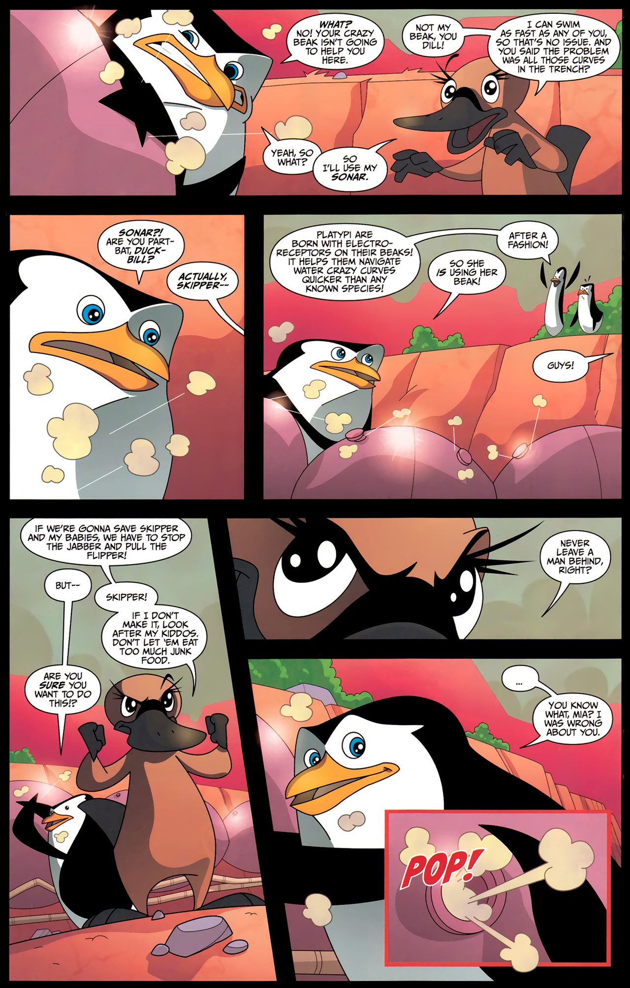 Read online Penguins of Madagascar comic -  Issue #4 - 14