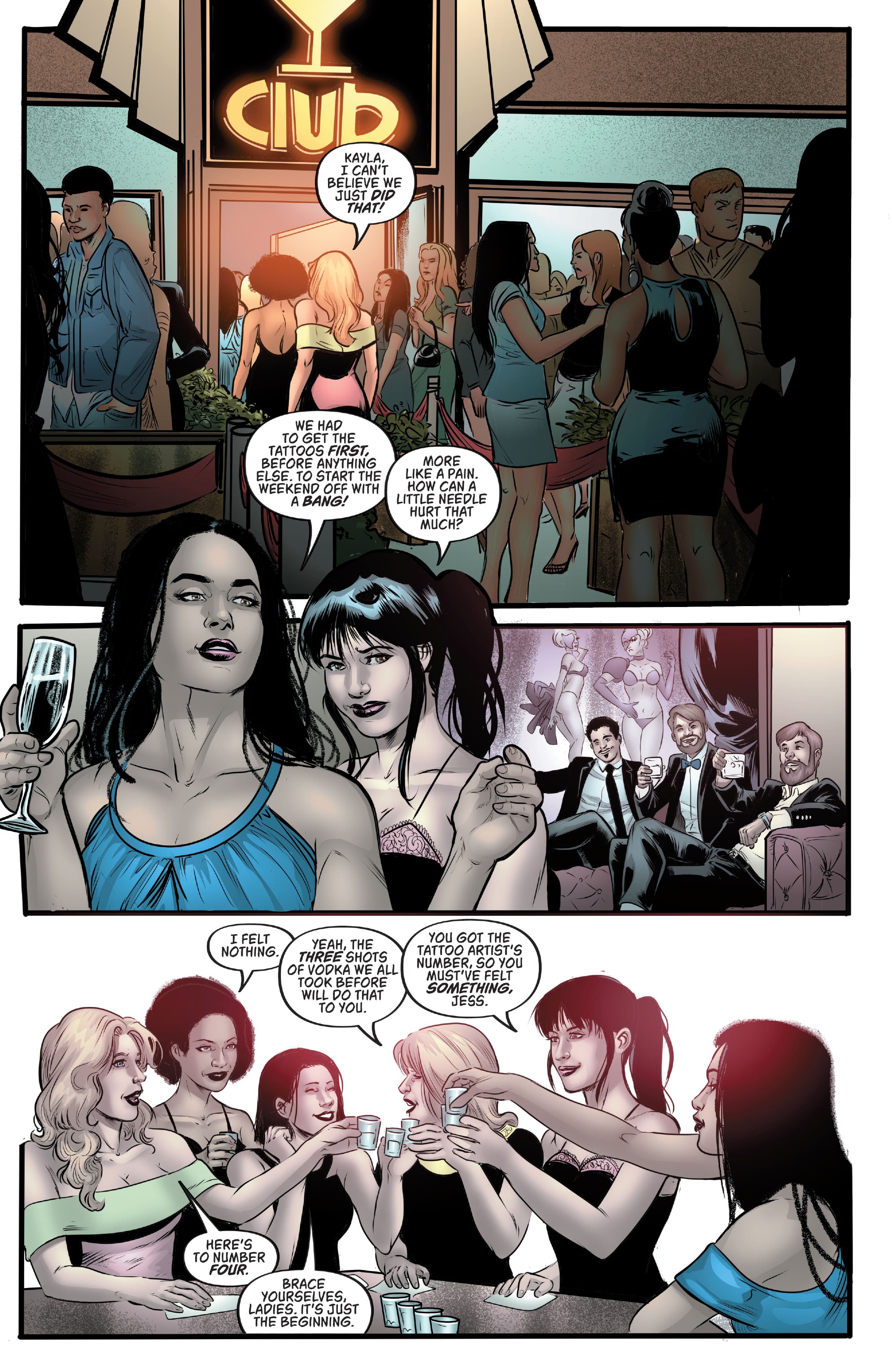 Read online Tales of Terror Quarterly: Bachelorette Party comic -  Issue # TPB - 16