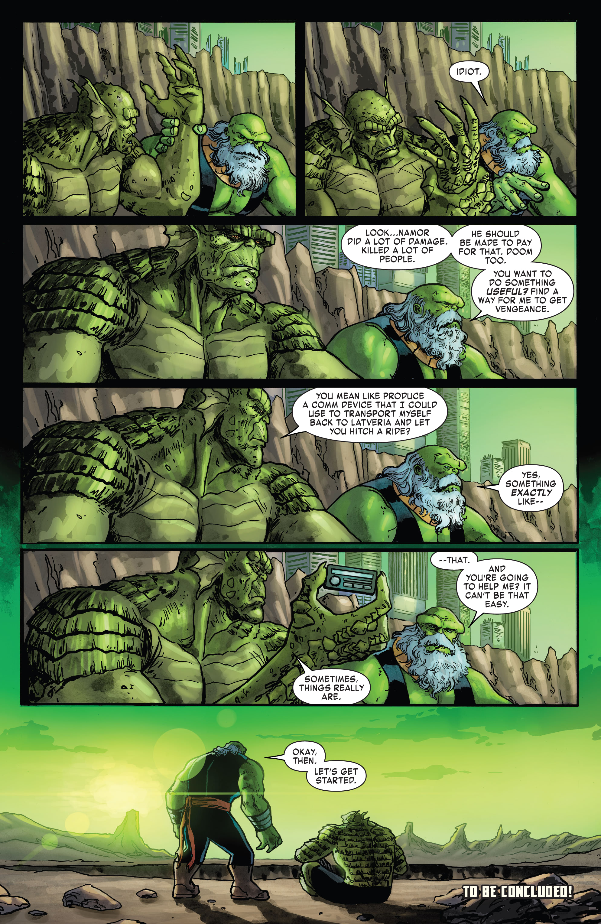 Read online Maestro: World War M comic -  Issue #4 - 22