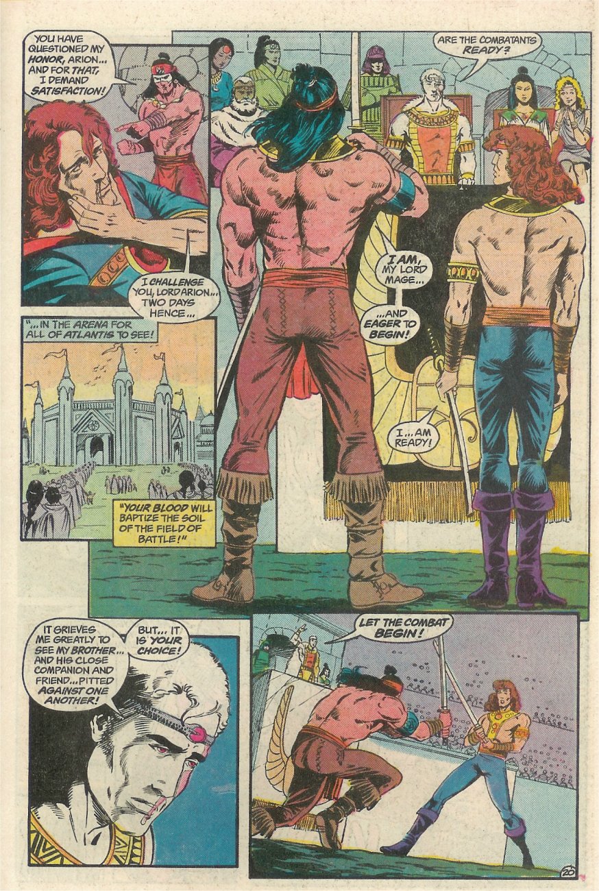 Read online Arion, Lord of Atlantis comic -  Issue #23 - 21