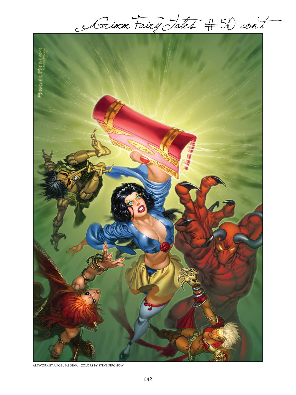 Read online Grimm Fairy Tales: Art Book comic -  Issue # TPB - 141