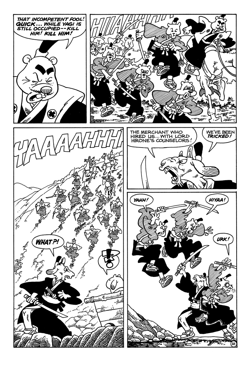Read online Usagi Yojimbo (1987) comic -  Issue #24 - 22