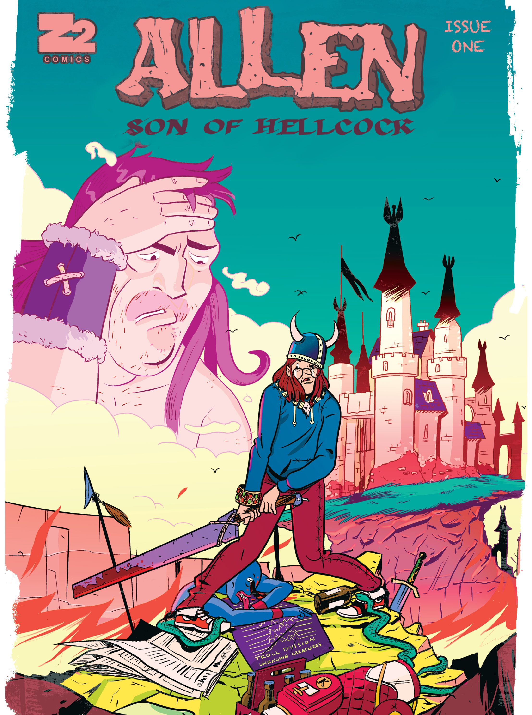 Read online Allen, Son of Hellcock comic -  Issue # Full - 1