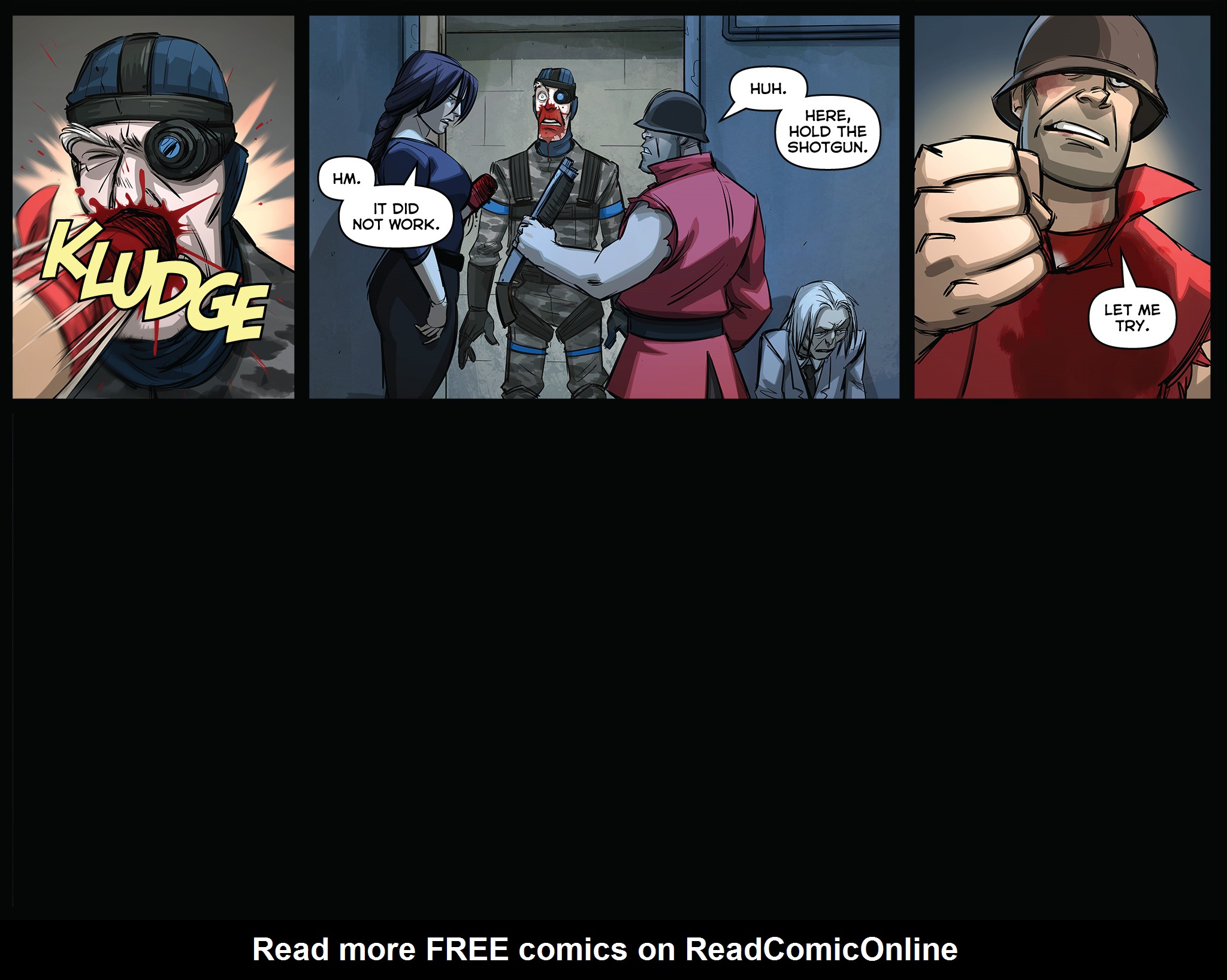 Read online Team Fortress 2 comic -  Issue #5 - 45