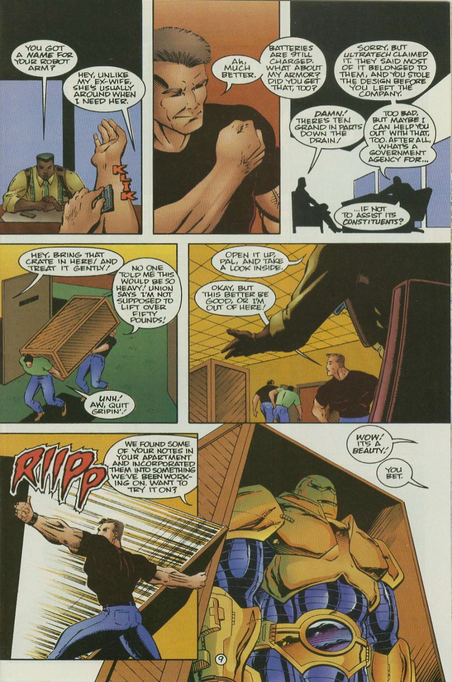 Read online Prototype (1993) comic -  Issue #6 - 11