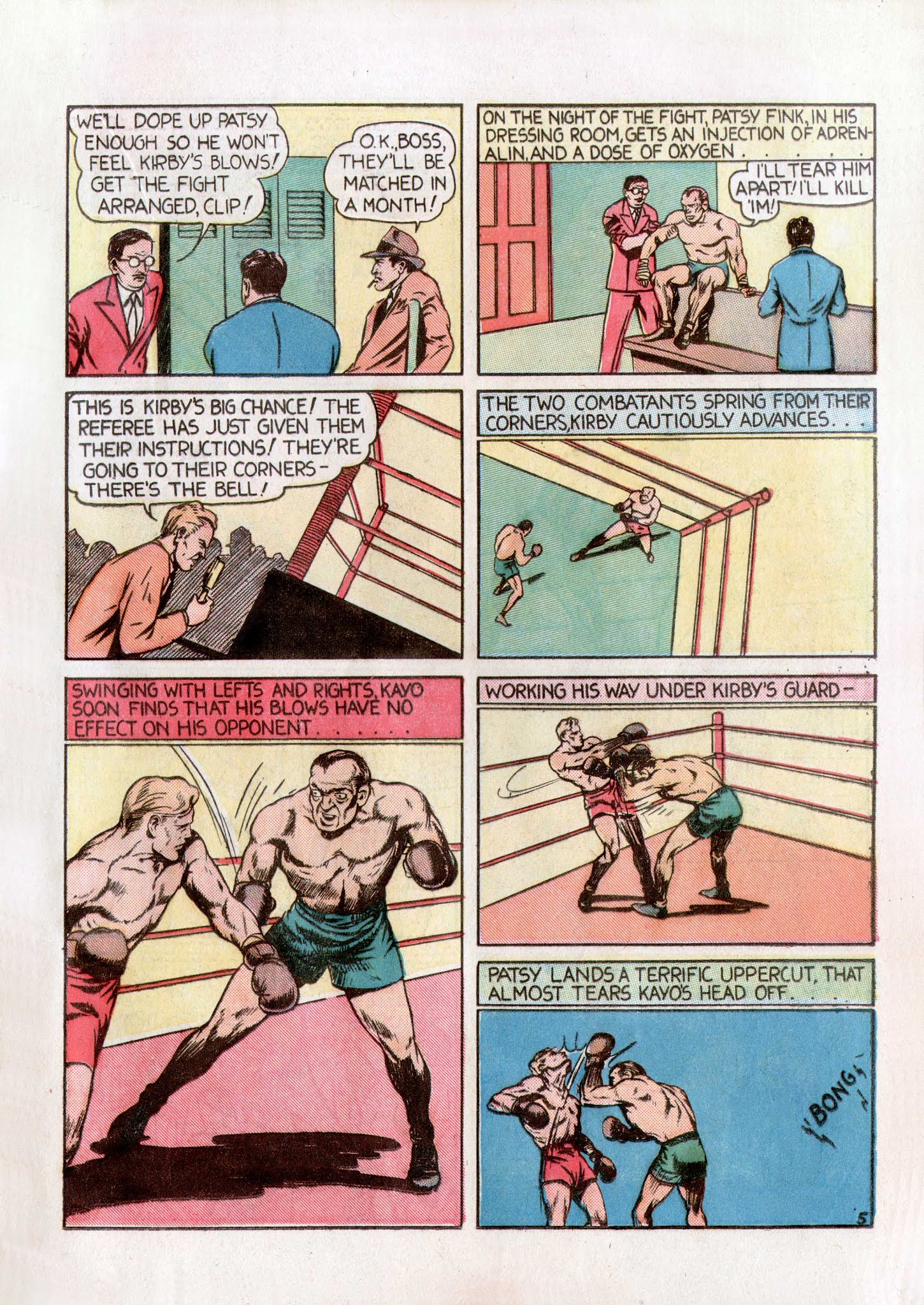 Read online Fight Comics comic -  Issue #1 - 29