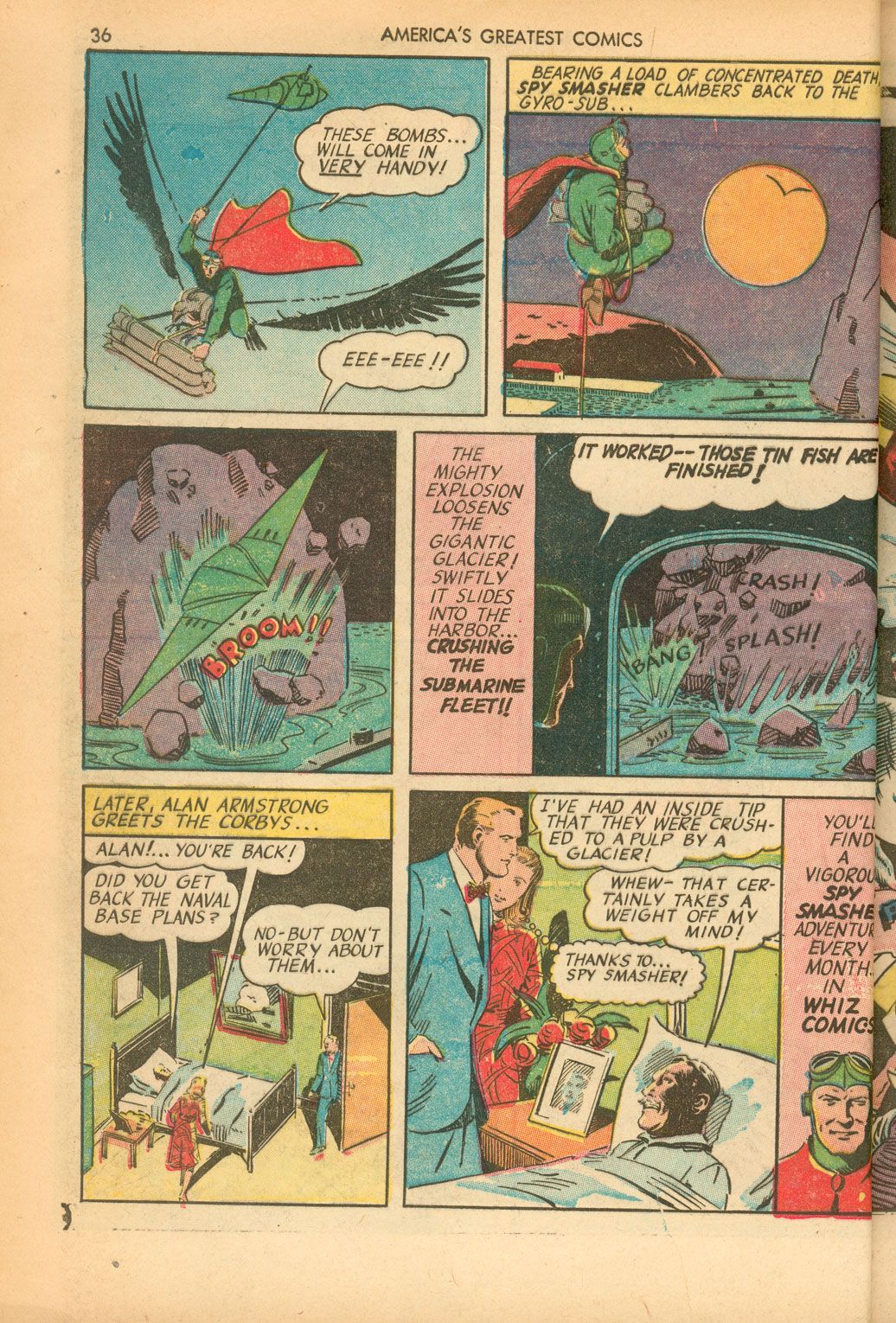 Read online America's Greatest Comics comic -  Issue #5 - 36