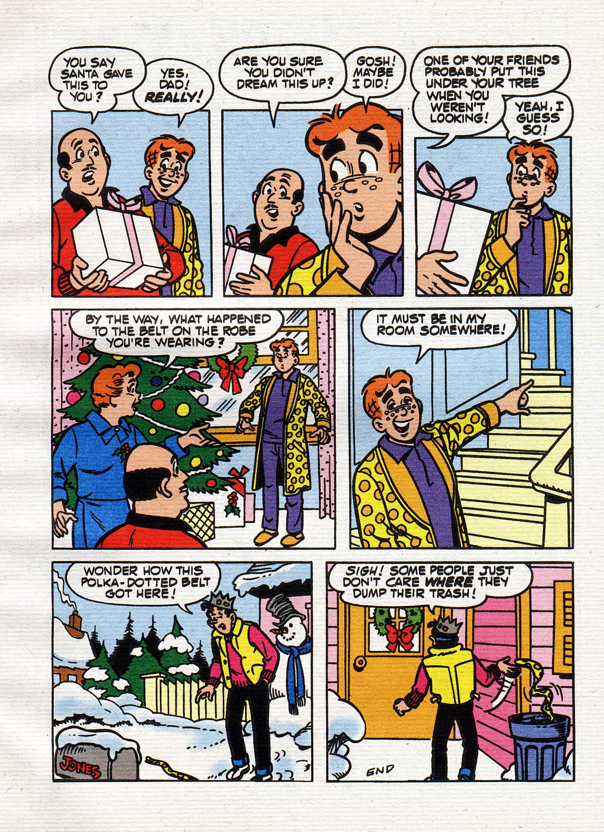 Read online Archie's Holiday Fun Digest comic -  Issue #5 - 16